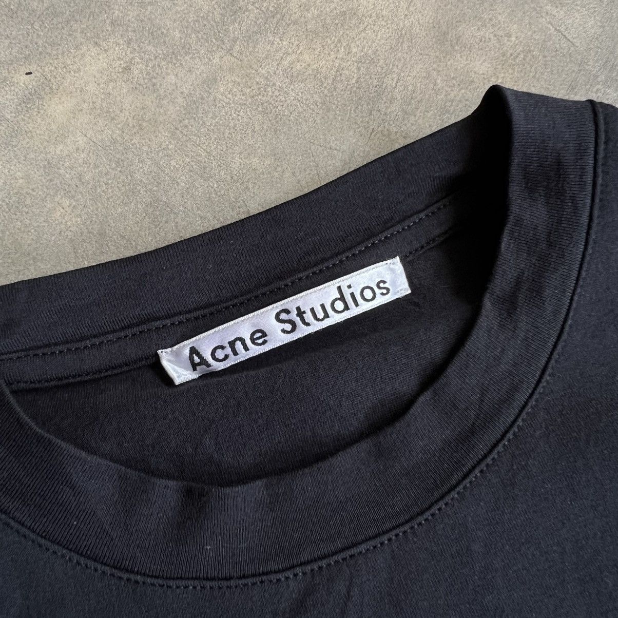 Acne Studios Acne Studios Basic Black T-Shirt Size S / US 4 / IT 40 - 3 Thumbnail