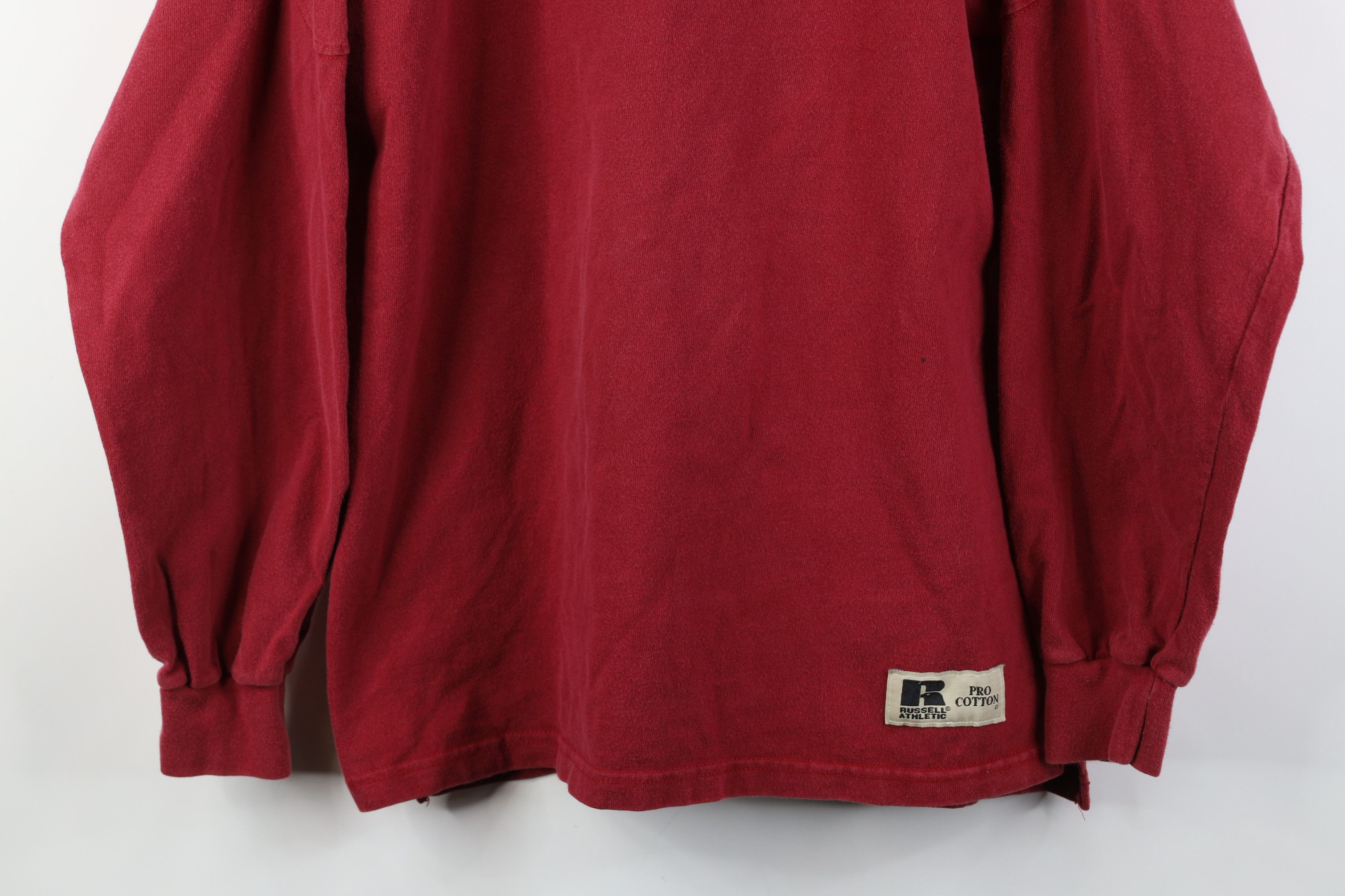 Russell Athletic Vintage 90s Russell Athletic Cotton Football Jersey T-Shirt Size US L / EU 52-54 / 3 - 3 Thumbnail