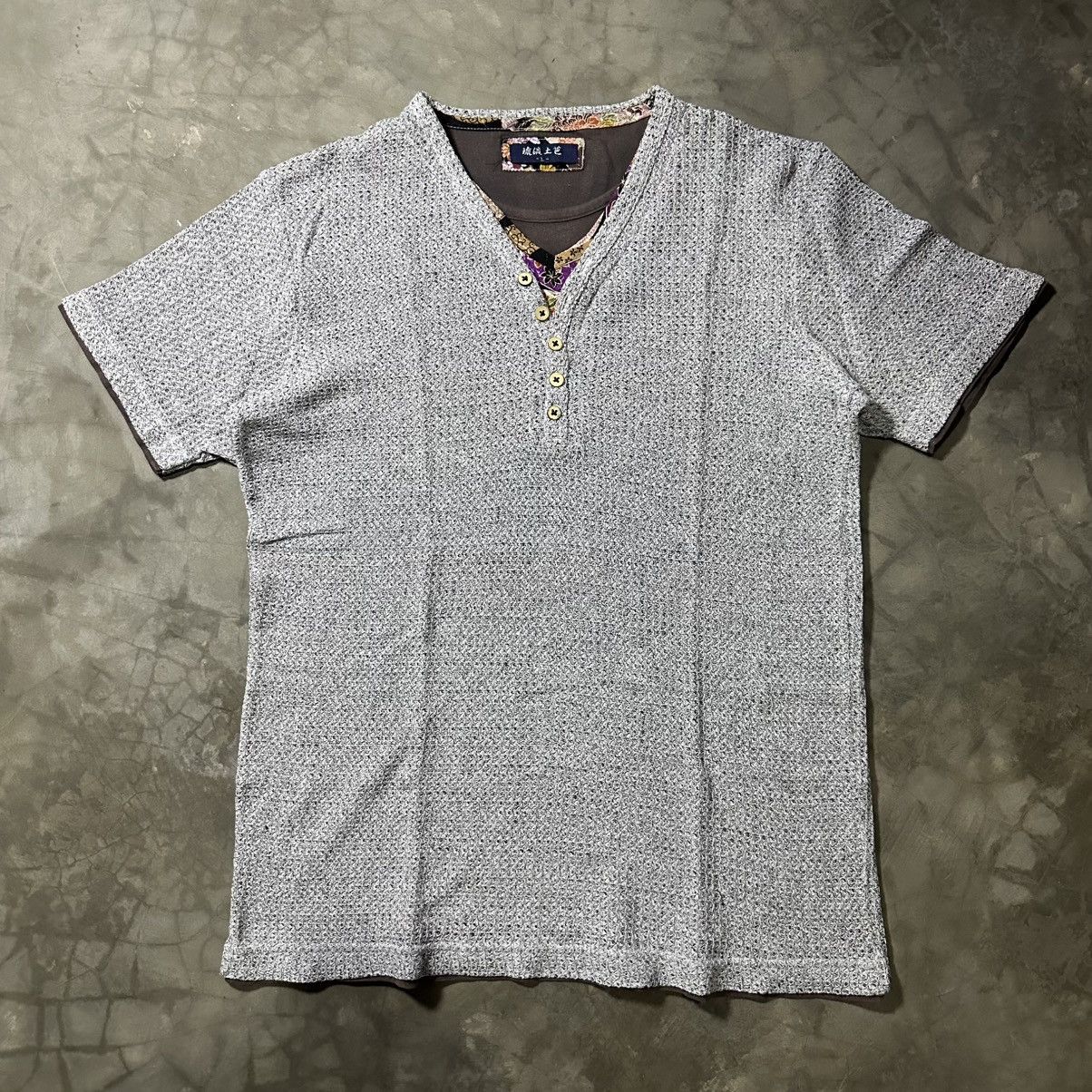 Japanese Brand JAPANESE DOUBLE LAYERS TRADITIONAL JAPAN TSHIRT LGB STYLE Size US L / EU 52-54 / 3 - 1 Thumbnail