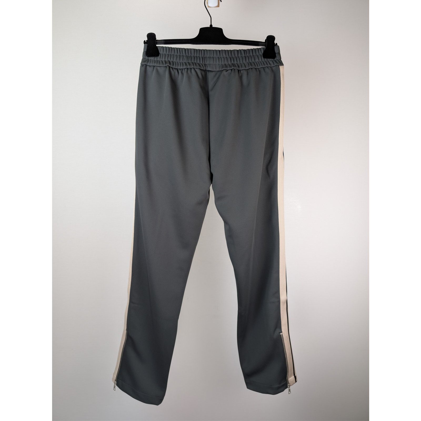 Palm Angels o1rshd1 Q:2 / New Classic Track Pants in Dark Grey / White Size US 36 / EU 52 - 9 Thumbnail