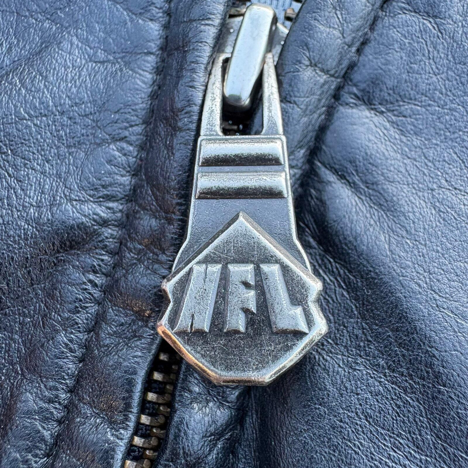 G-III Vintage 90s Tennessee Titans leather jacket Size US M / EU 48-50 / 2 - 4 Thumbnail
