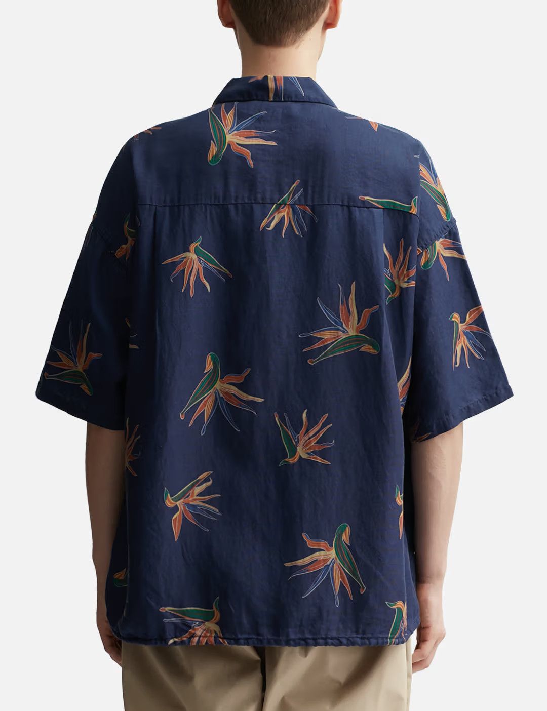 Nanamica Nanamica Cupra Hemp Aloha Shirt XL Size US XL / EU 56 / 4 - 6 Thumbnail