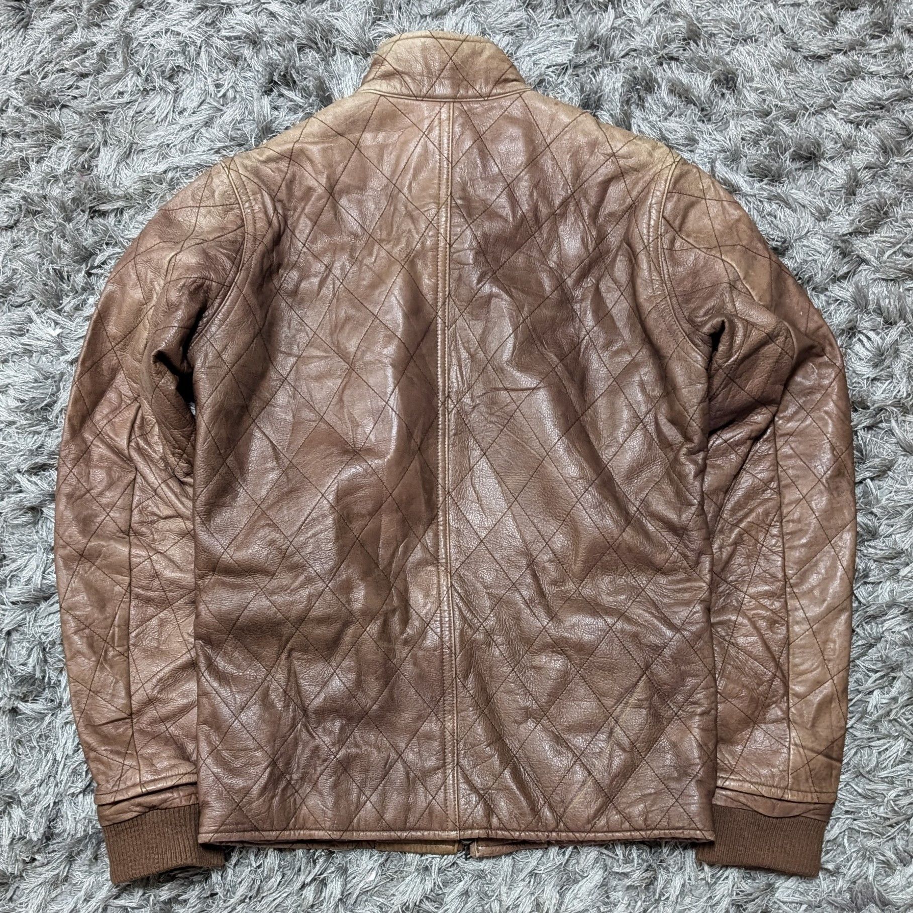 Japanese Brand Vintage Over Dose by The Creative Clan Leather Jacket Size US M / EU 48-50 / 2 - 4 Thumbnail