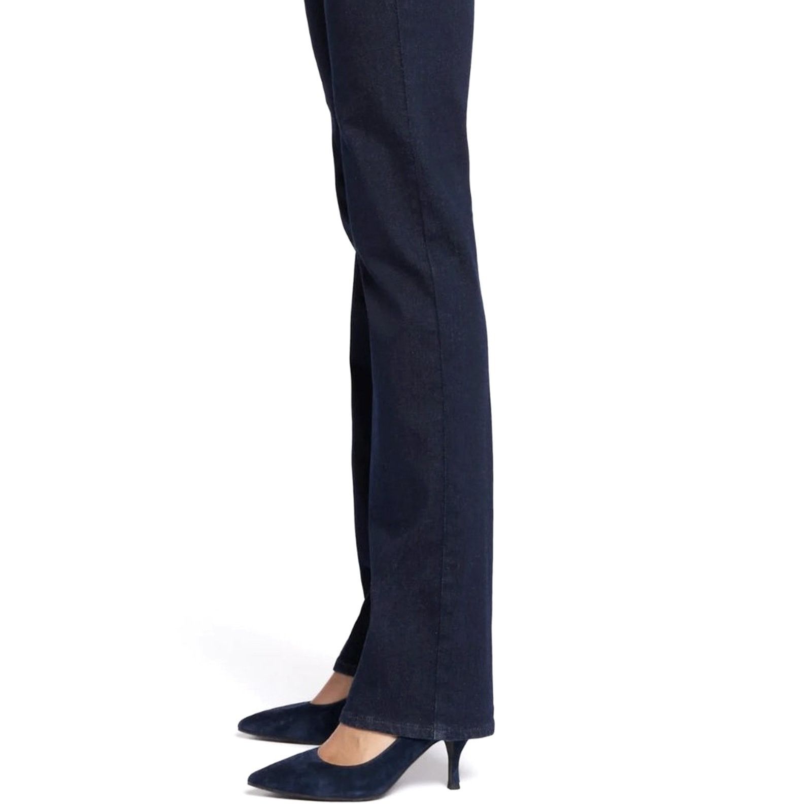 NYDJ NYDJ Marilyn Lift Tuck Technology Straight Jeans Black 16 Size 38" / US 16 / IT 52 - 7 Thumbnail