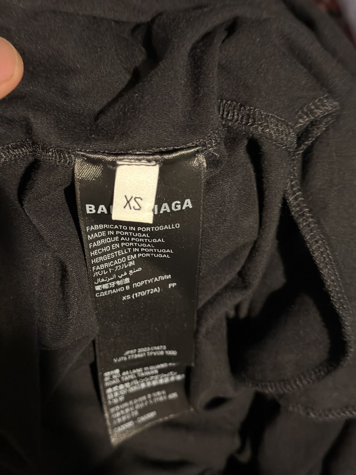 Balenciaga Balenciaga garde robe black baggy sweatpants xs Size US 30 / EU 46 - 4 Thumbnail