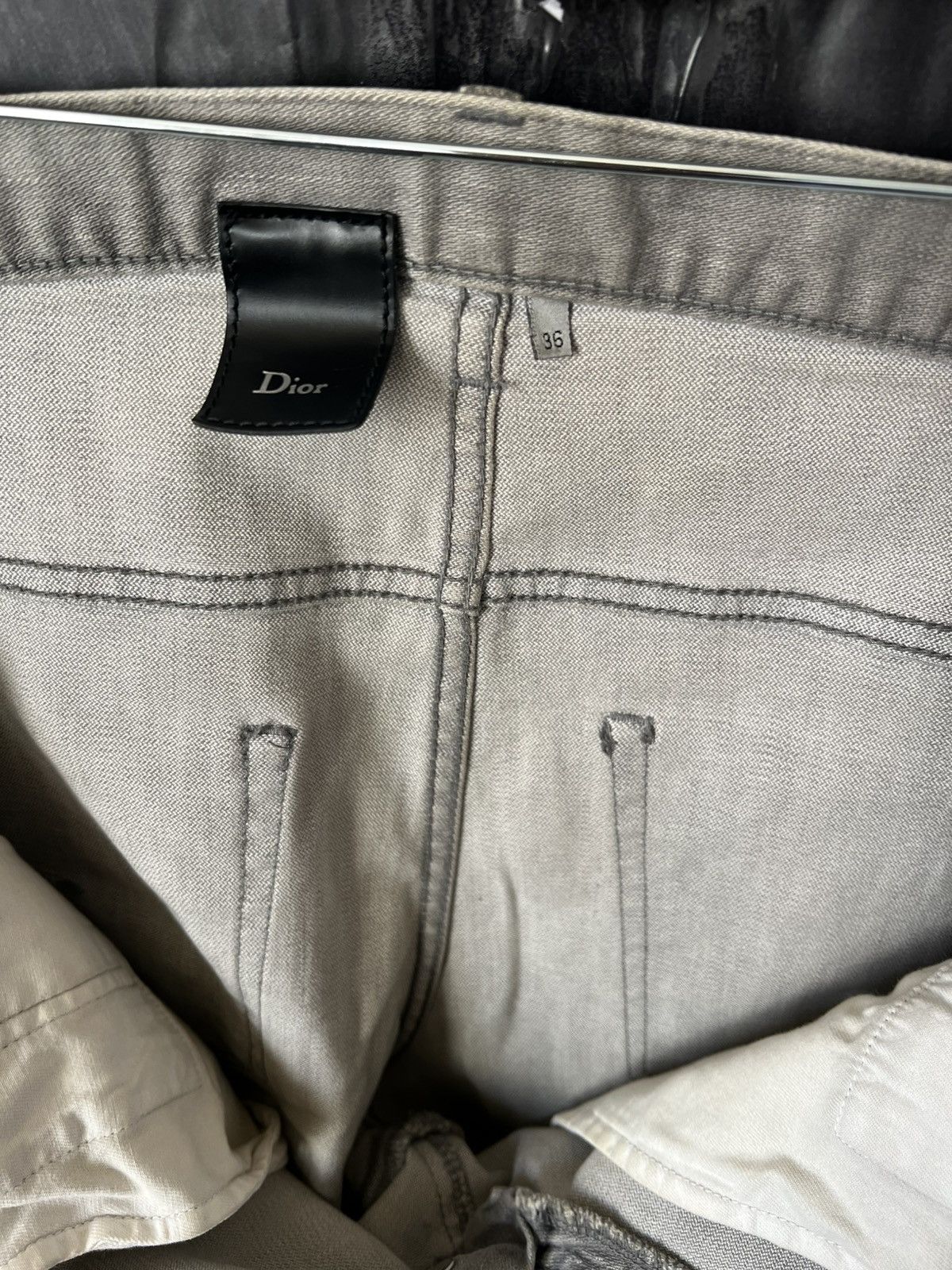 Dior Dior Homme AW09 Waxed Gradient Denim Size US 36 / EU 52 - 6 Thumbnail