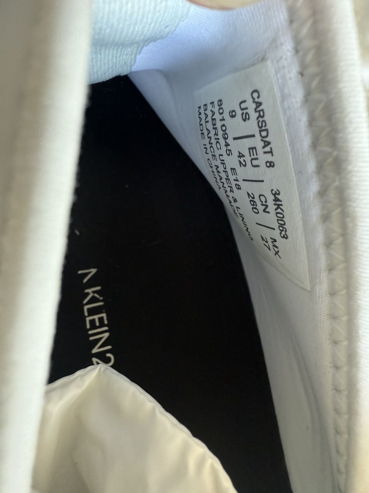 Calvin Klein 205W39NYC CalvinKlein205W39NYC RAF Simons Carlos 10 Drawcord Sneakers Size US 9 / EU 42 - 5 Thumbnail