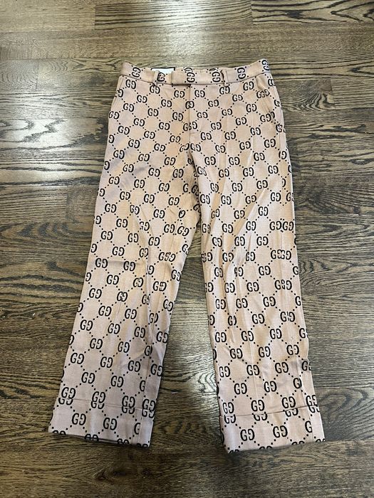 Gucci monogram outlet pants