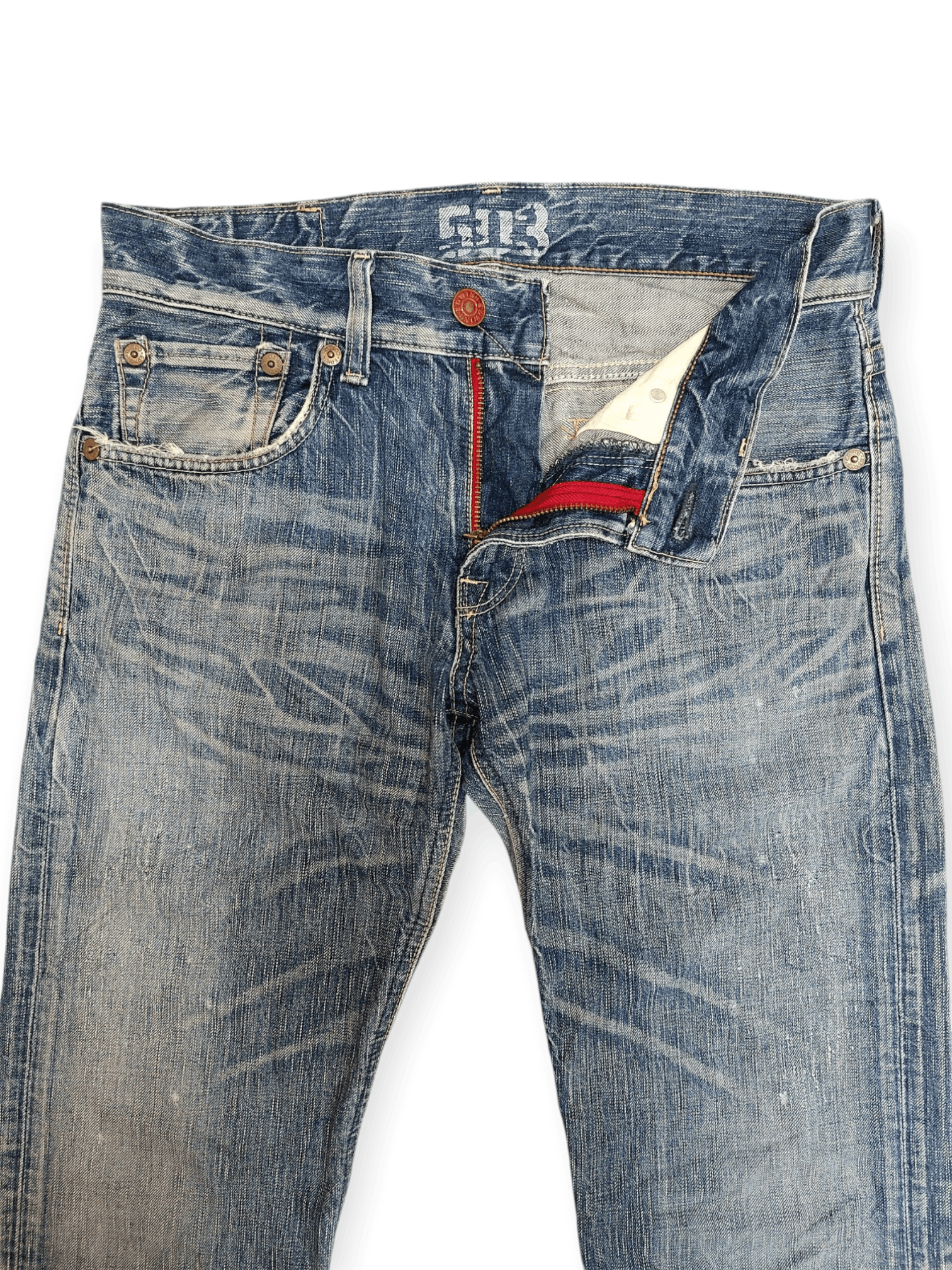 Edwin Flare Edwin 503 Blue Trip Denim Size US 32 / EU 48 - 4 Thumbnail