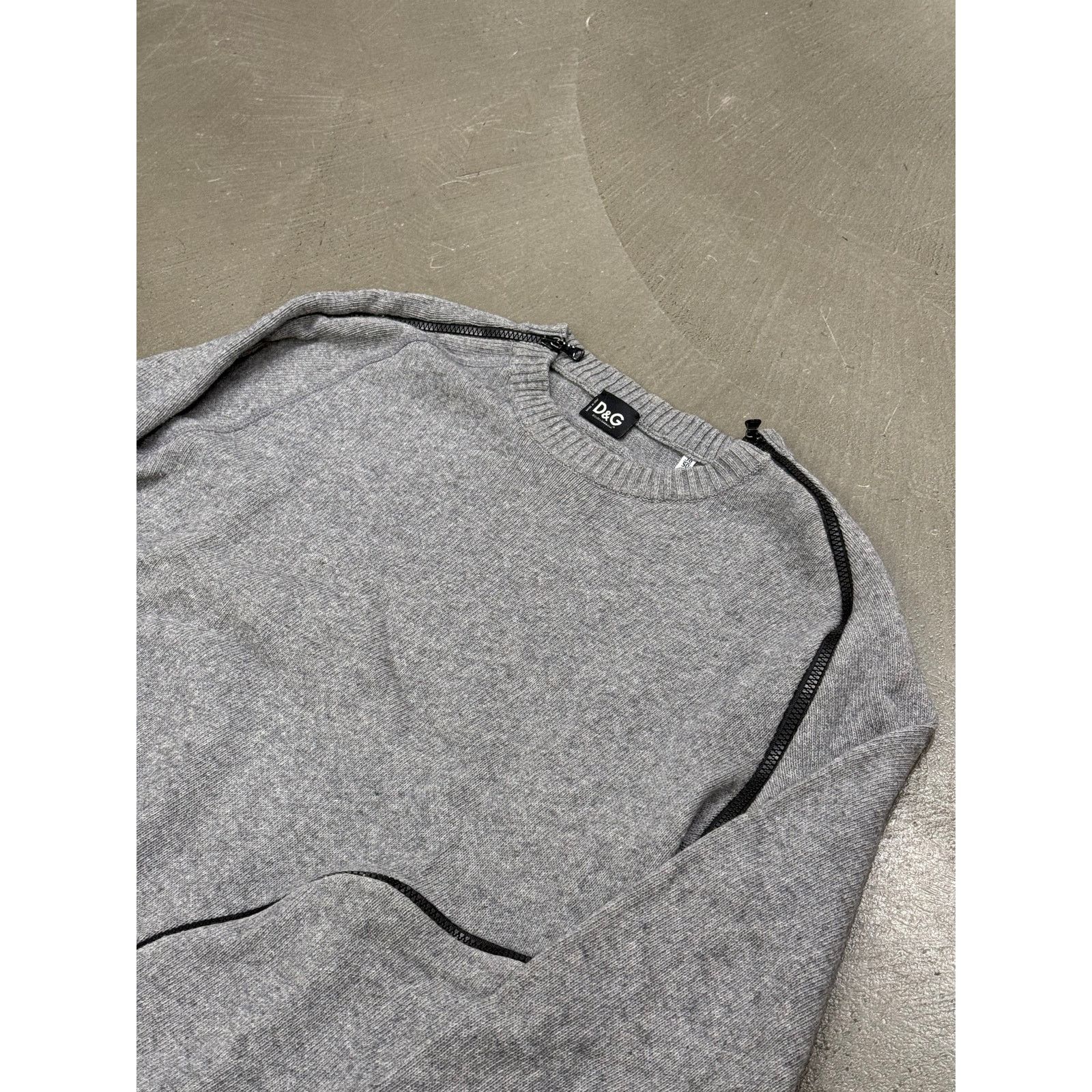Dolce & Gabbana 2003 Dolce & Gabbana zipped sweatshirt Size US M / EU 48-50 / 2 - 6 Thumbnail
