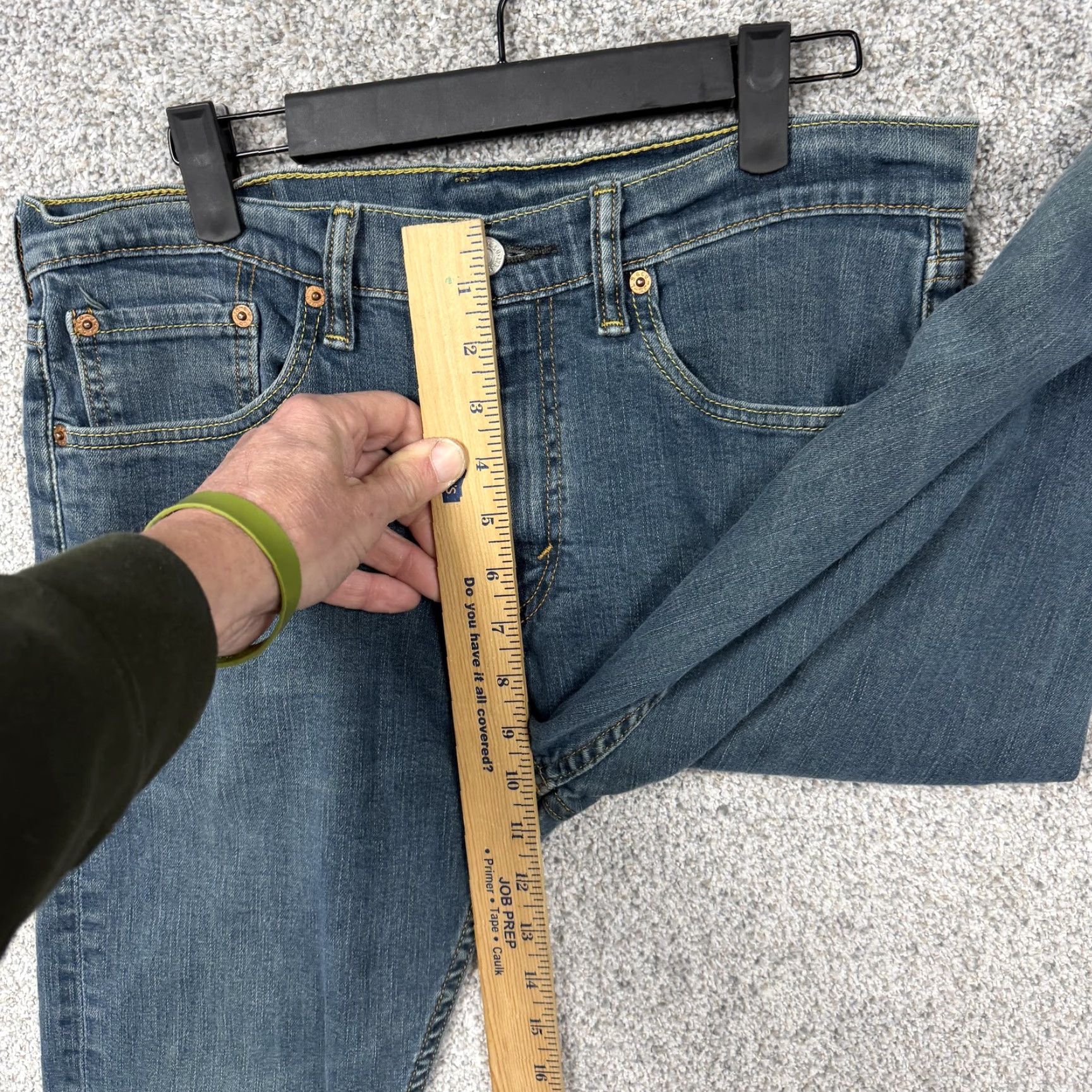 Levi's Levi's 508 Jeans Mens Regular Tapered Blue Mid Wash Denim 32x28 Red Tab Waist 32 Inseam 28 Jeans Shirt? Size US 32 / EU 48 - 5 Thumbnail