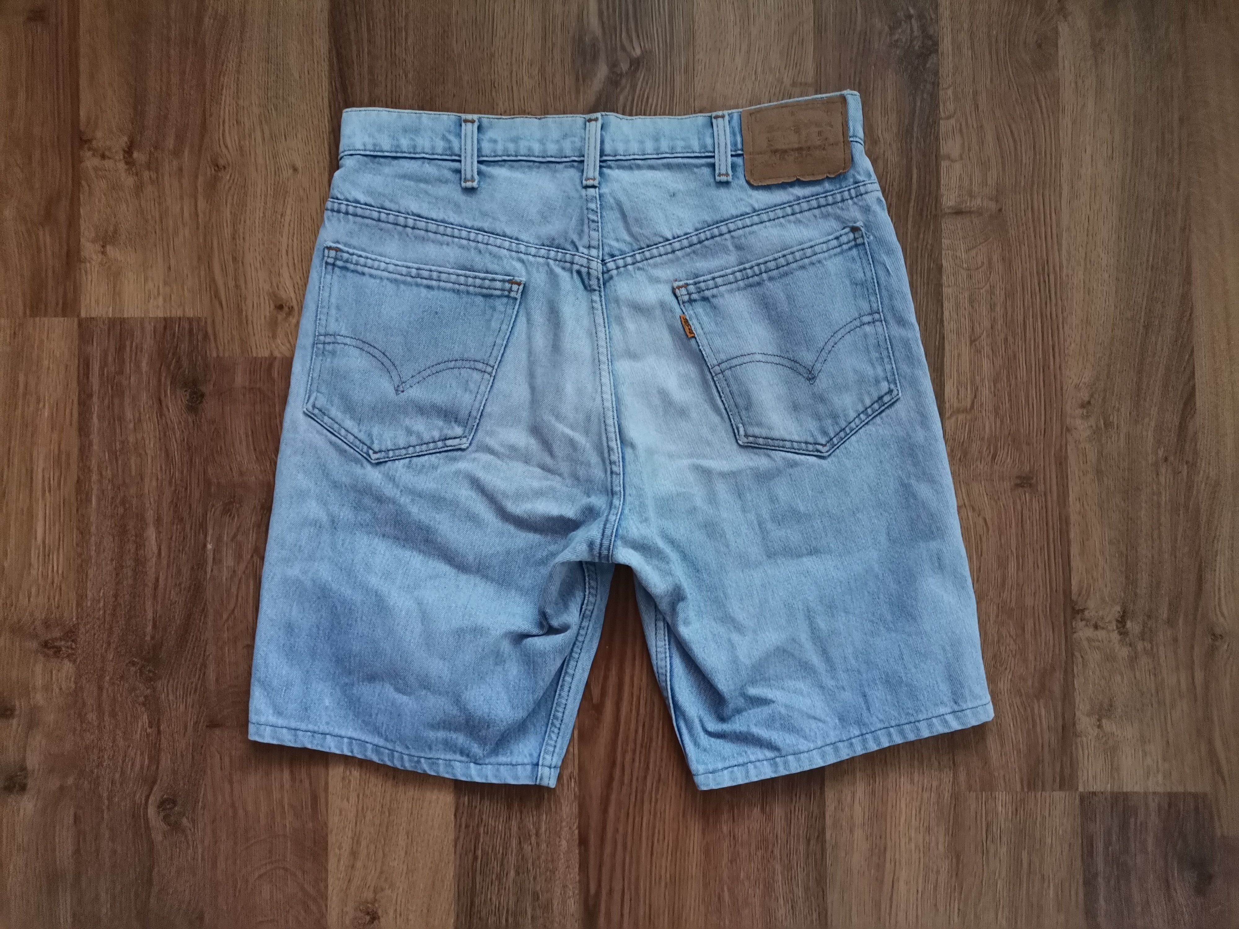 Levi's Vintage Levi's 615 Orange Tab Denim Shorts Size US 31 - 1 Thumbnail