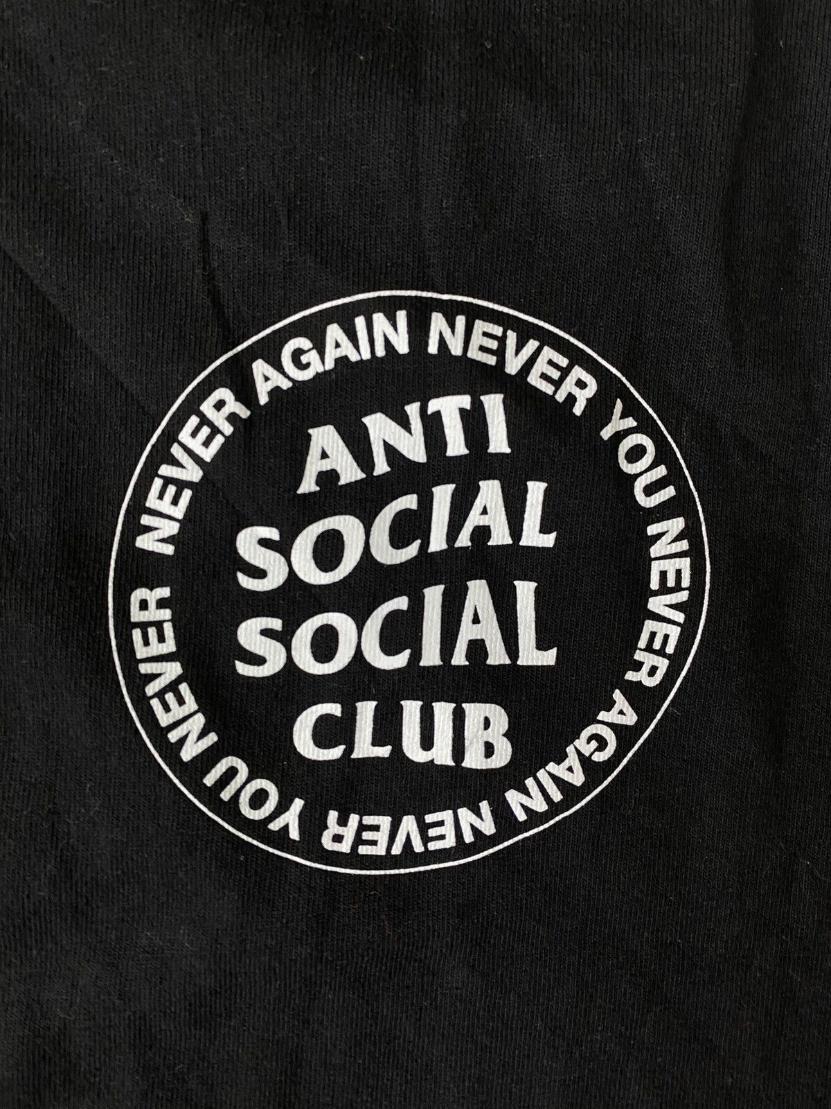 Anti Social Social Club ANTI SOCIAL SOCIAL CLUB TEE. Size US XXL / EU 58 / 5 - 5 Thumbnail
