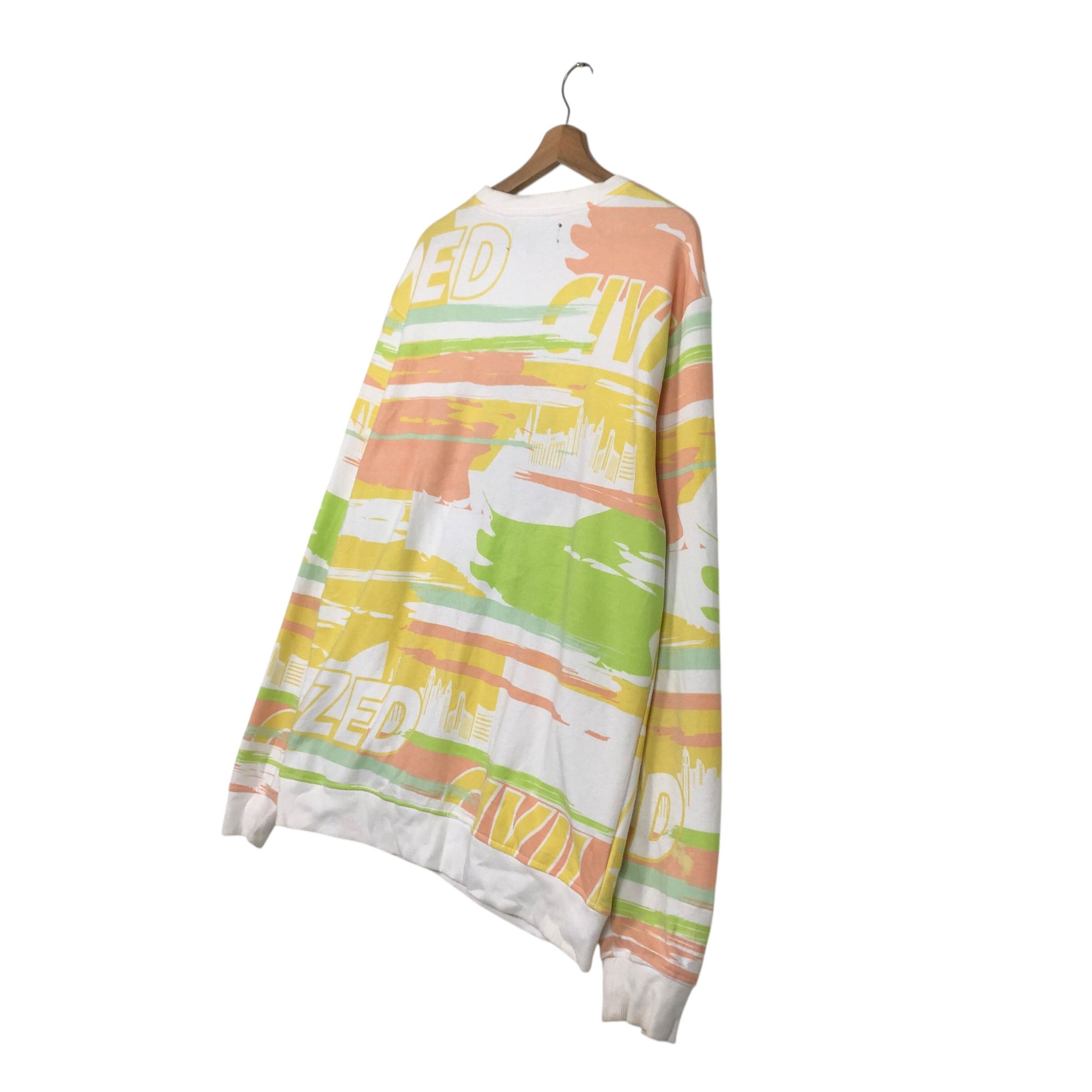 Japanese Brand 📌Colourful Design Civilided Sweatshirt Size US XL / EU 56 / 4 - 11 Thumbnail