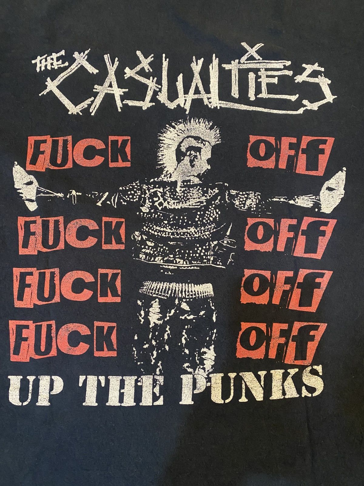 Seditionaries Y2k THE CASUALTIES Up The Punks Size US XL / EU 56 / 4 - 2 Thumbnail