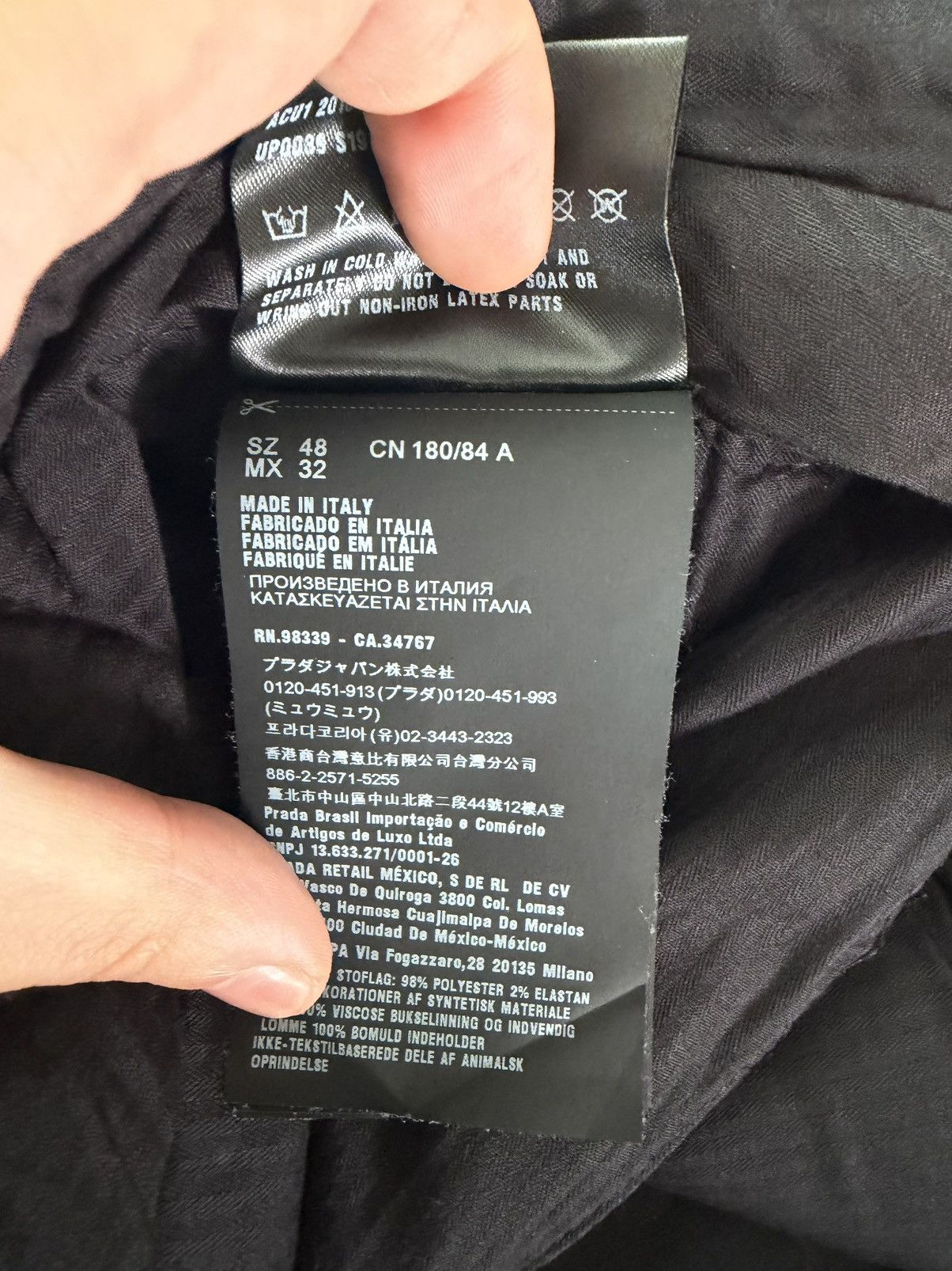 Prada PRADA 2018 BELTED PANTS Size US 34 / EU 50 - 6 Thumbnail