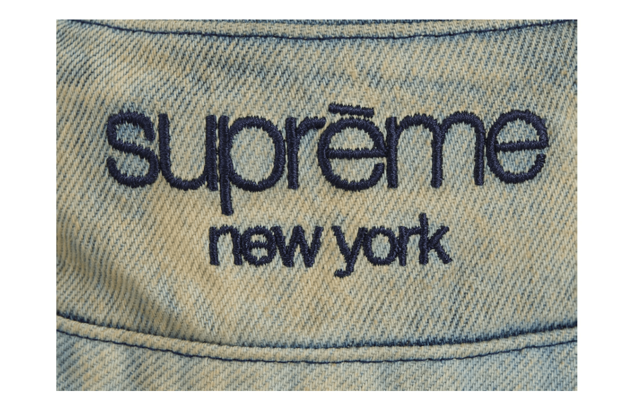 Supreme 🔥Supreme Chino Twill Denim Crusher Dirty Indigo Size M/L Size ONE SIZE - 3 Thumbnail