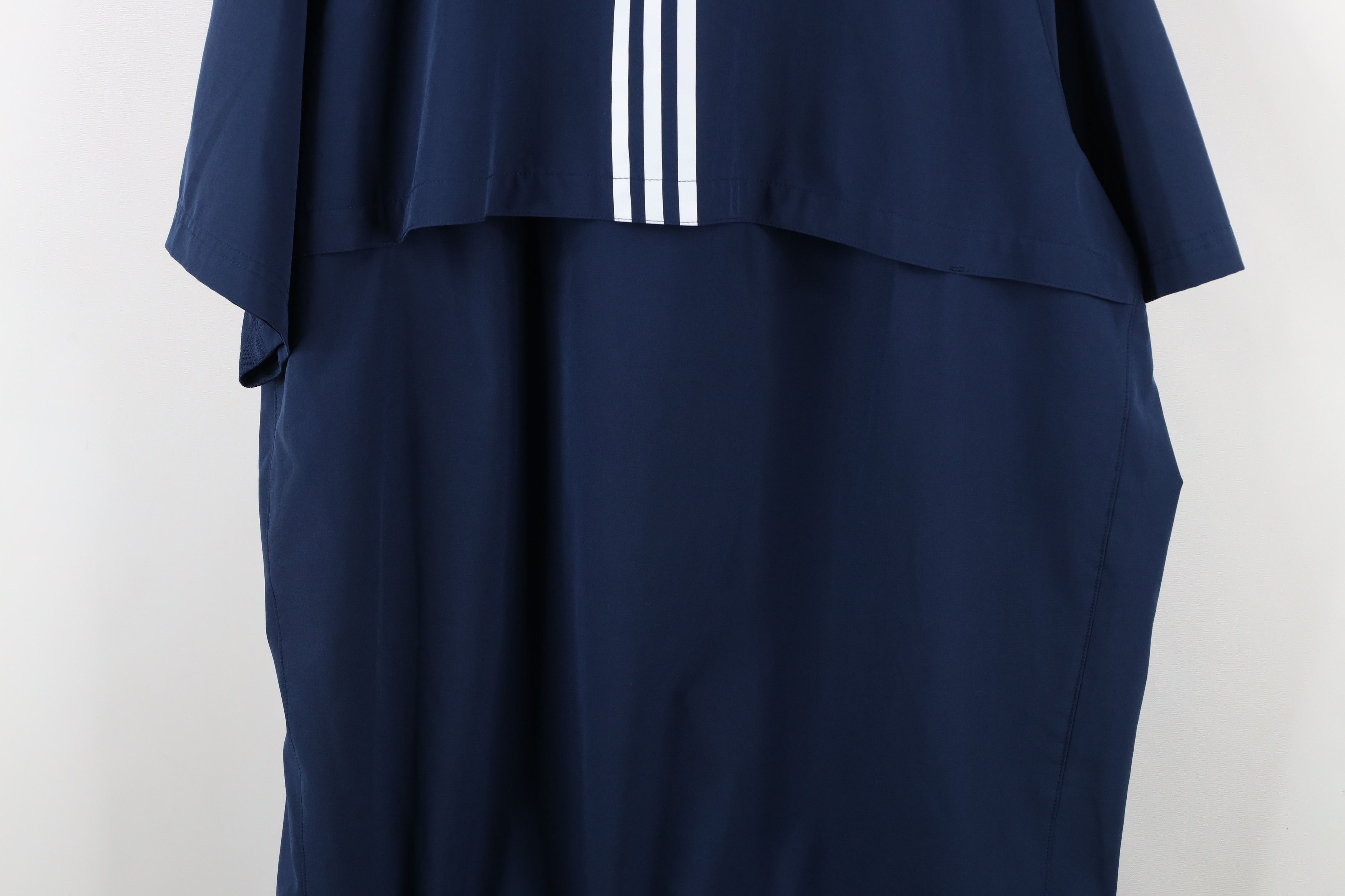 Adidas × Vintage Vintage Adidas Short Sleeve Half Zip Pullover Jacket Blue Size US XL / EU 56 / 4 - 13 Thumbnail