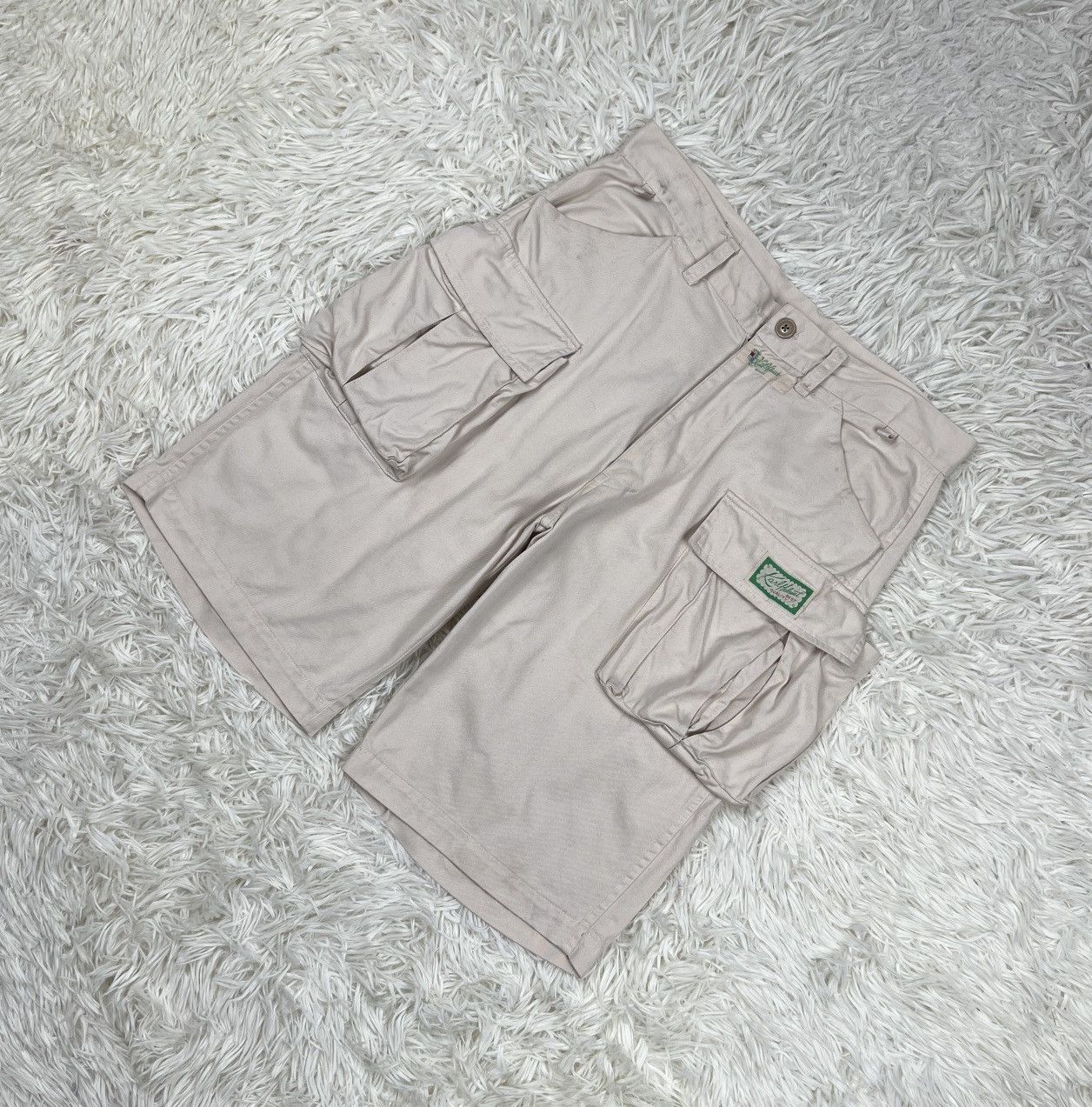 Designer × Karl Helmut × Vintage Vintage Karl Helmut Cargo Short Pants Size US 32 / EU 48 - 3 Thumbnail