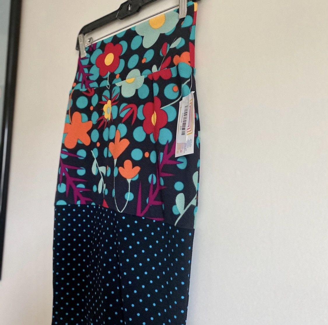 Other Lularoe Floral Polka Dot Cassie Skirt Size XS Size 24" / US 00 / IT 34 - 6 Thumbnail