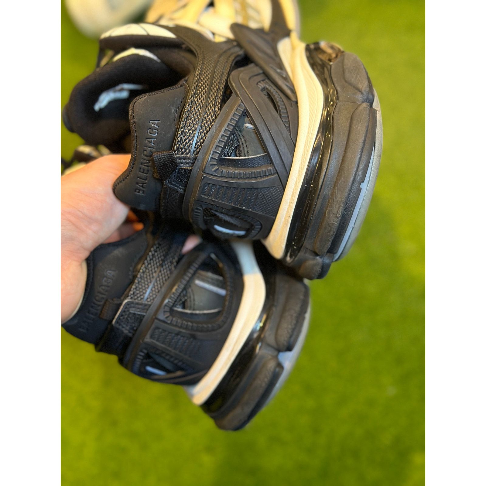 Balenciaga Size 12 - Balenciaga Track 2.0 Black White Size US 12 / EU 45 - 5 Thumbnail