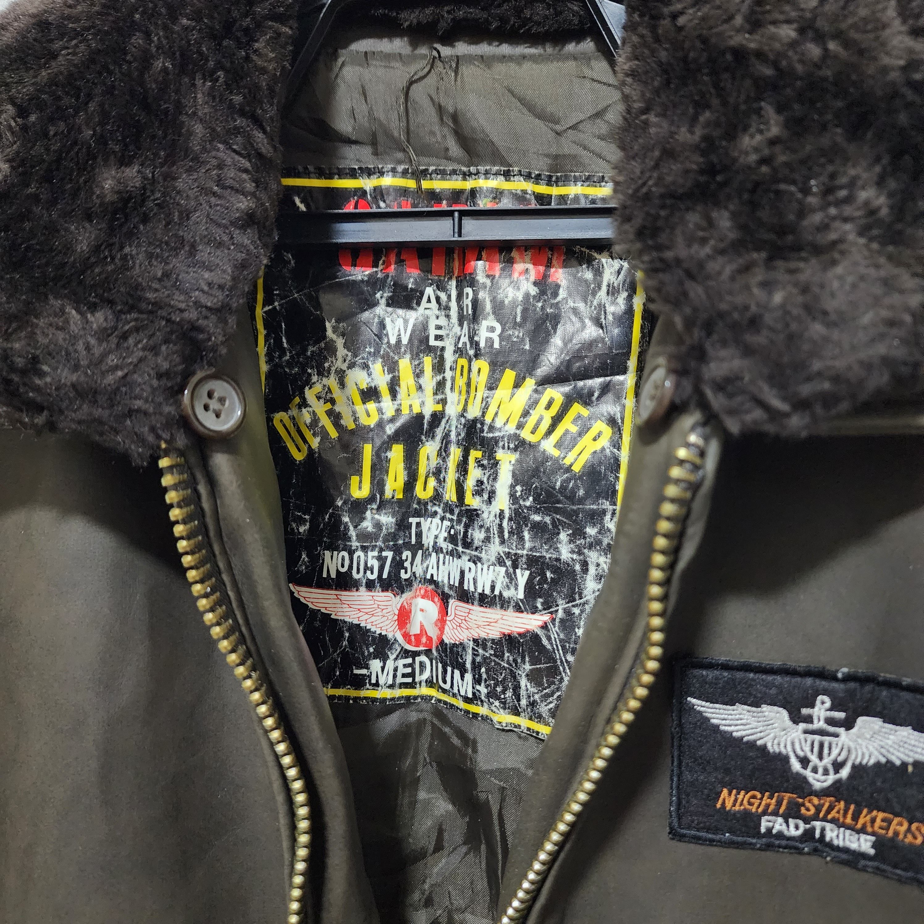 Japanese Brand Garam Air Wear Fad Tribe Aviation Bomber Jacket Size US M / EU 48-50 / 2 - 4 Thumbnail