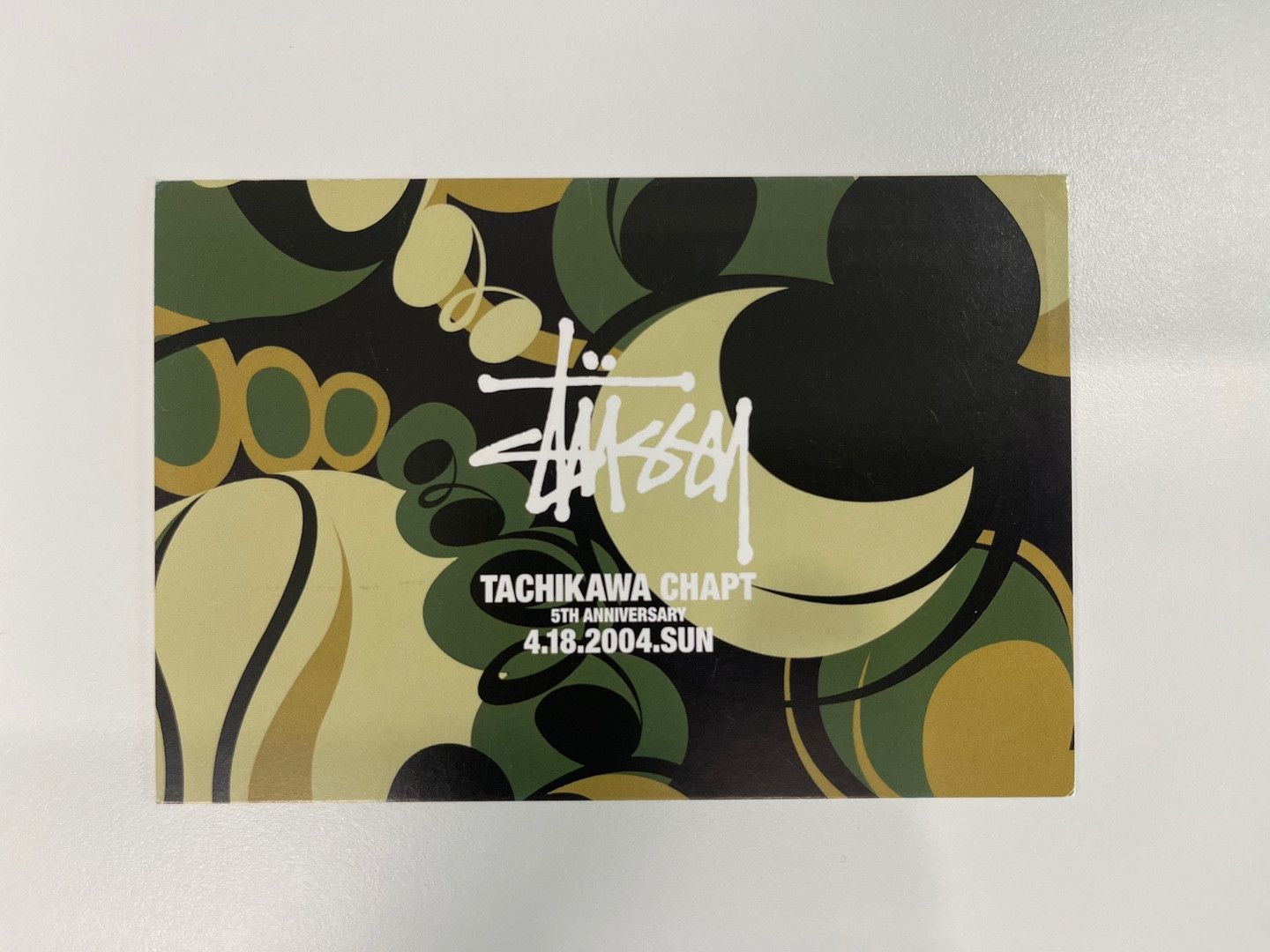 Stussy Stussy TACHIKAWA CHAPT art Postercards 2004 Size ONE SIZE - 2 Thumbnail