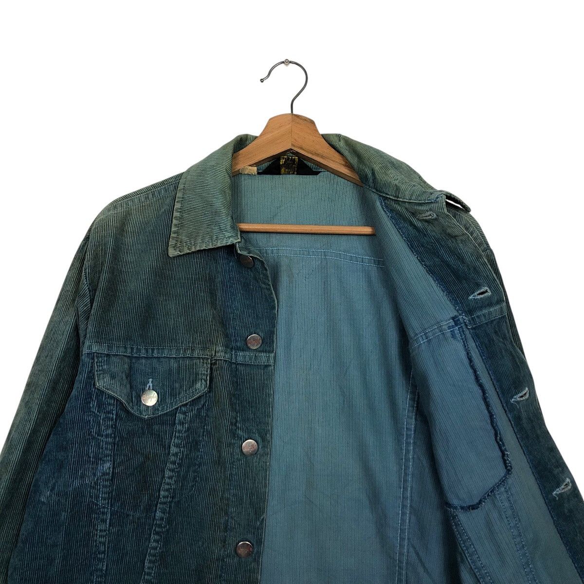 Vintage 📌Vintage Trucker Chore Corduroy Jacket Wrangler Usa Size US M / EU 48-50 / 2 - 14 Thumbnail