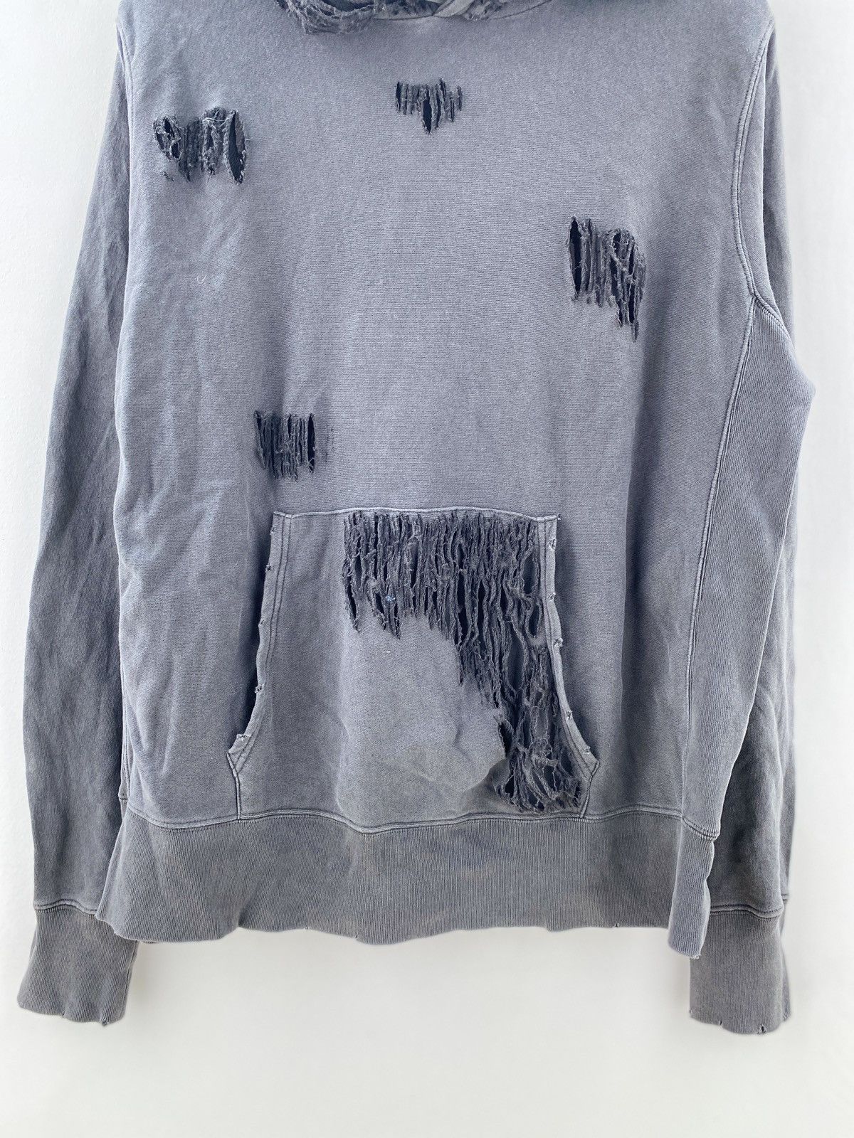 Le Grande Bleu (L.G.B.) Simplicite Destoyed Gothic Metal ERD Balenciaga Style Size US L / EU 52-54 / 3 - 5 Thumbnail