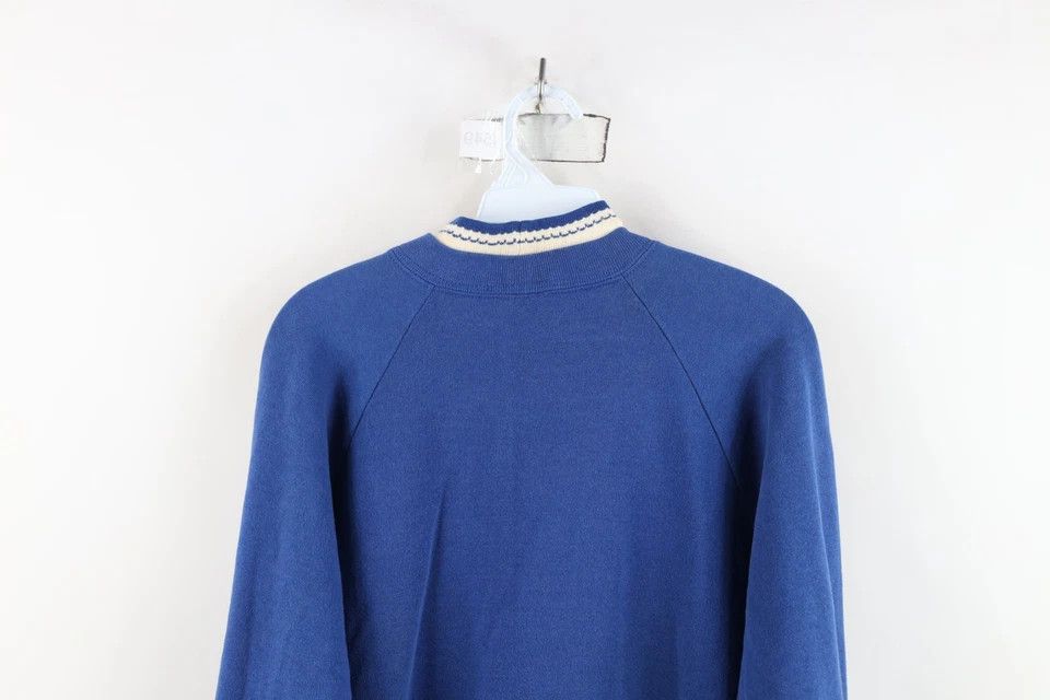 Vintage Vintage 90s Streetwear Country Flower Sweatshirt USA Size L / US 10 / IT 46 - 13 Thumbnail