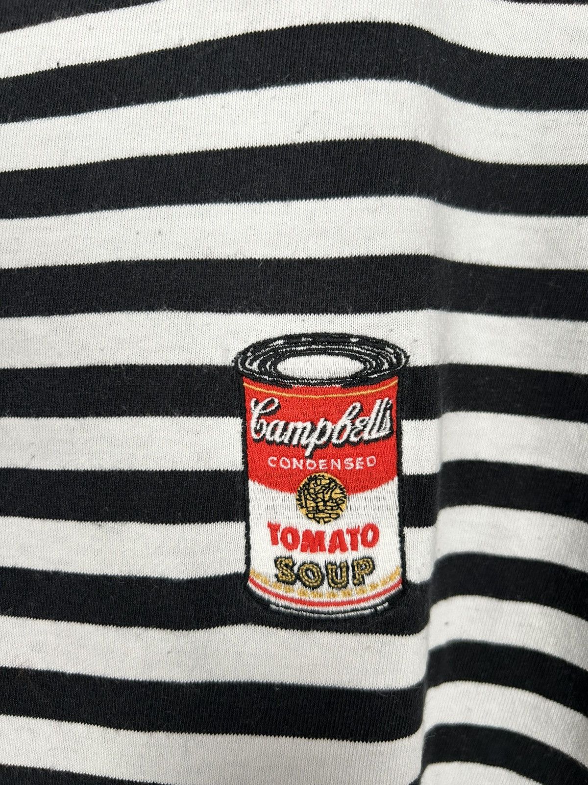 Uniqlo Uniqlo Andy Warhol Stripe Tee Streetwear Japanese Hype Size US L / EU 52-54 / 3 - 4 Thumbnail