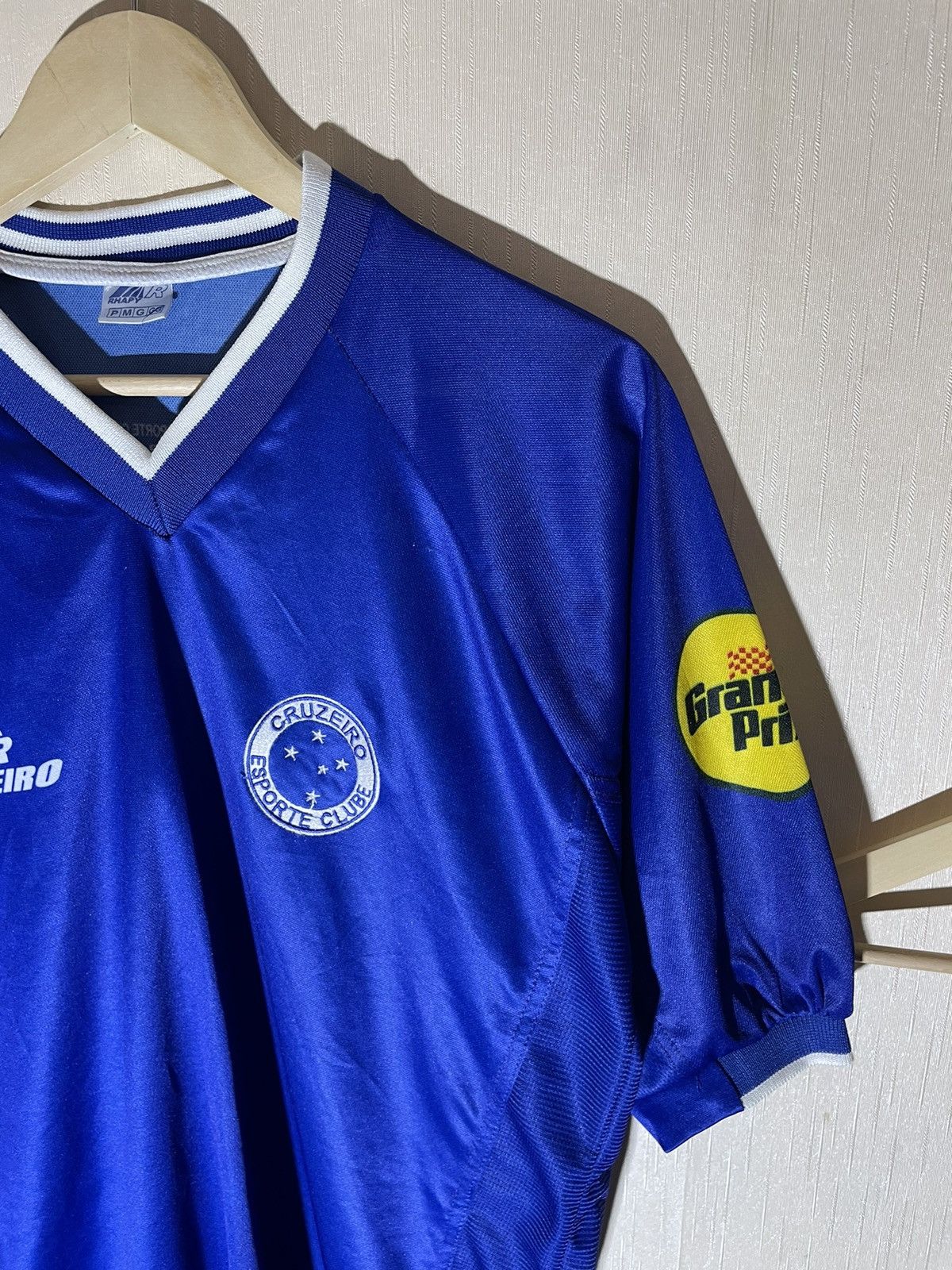 Vintage Cruzeiro Esporte Clube vintage soccer jersey 90s Size US L / EU 52-54 / 3 - 4 Thumbnail