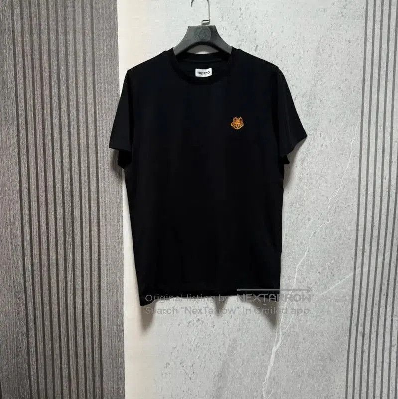 Kenzo KENZO Black Cotton Logo T-Shirt for Men . Size US L / EU 52-54 / 3 - 1 Thumbnail