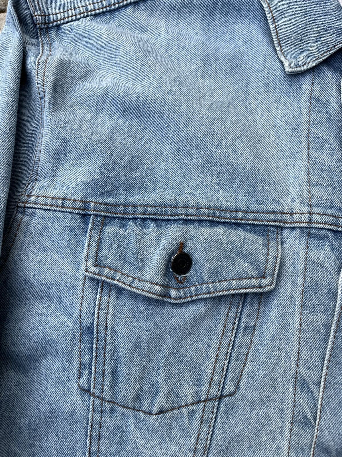 Levi's × Levi's Vintage Clothing × Vintage Vintage 80s Levi’s denim distressed trucker jacket washed Size US XL / EU 56 / 4 - 10 Thumbnail