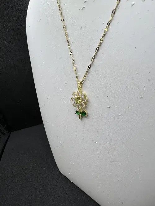 Jewelry Matsumoto x Maki Daisy flower gold chain necklace Size ONE SIZE - 2 Thumbnail