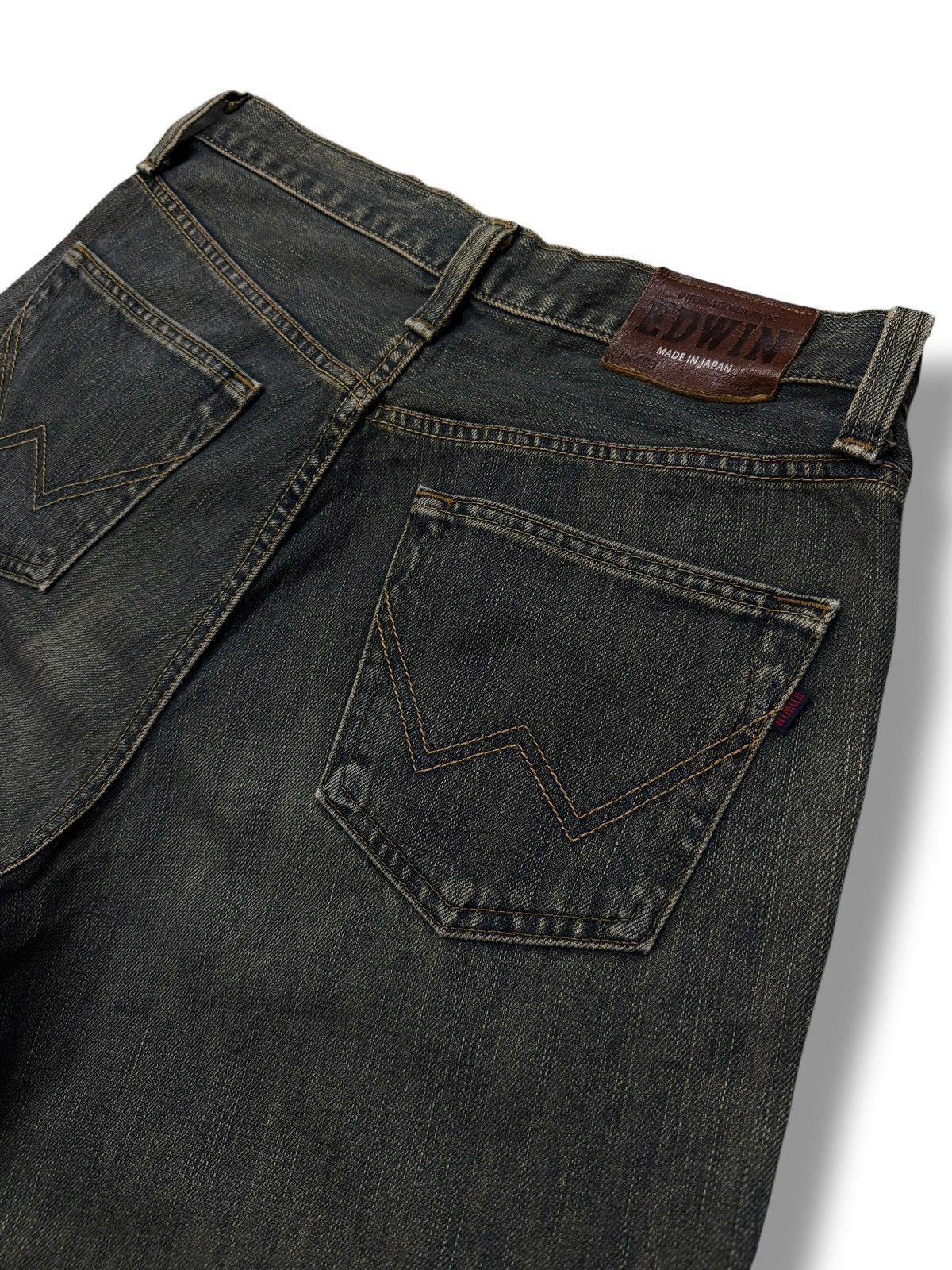 Edwin Vintage Edwin 403 Japanese Denim Jeans | Regular Straight 32 Size US 32 / EU 48 - 8 Thumbnail