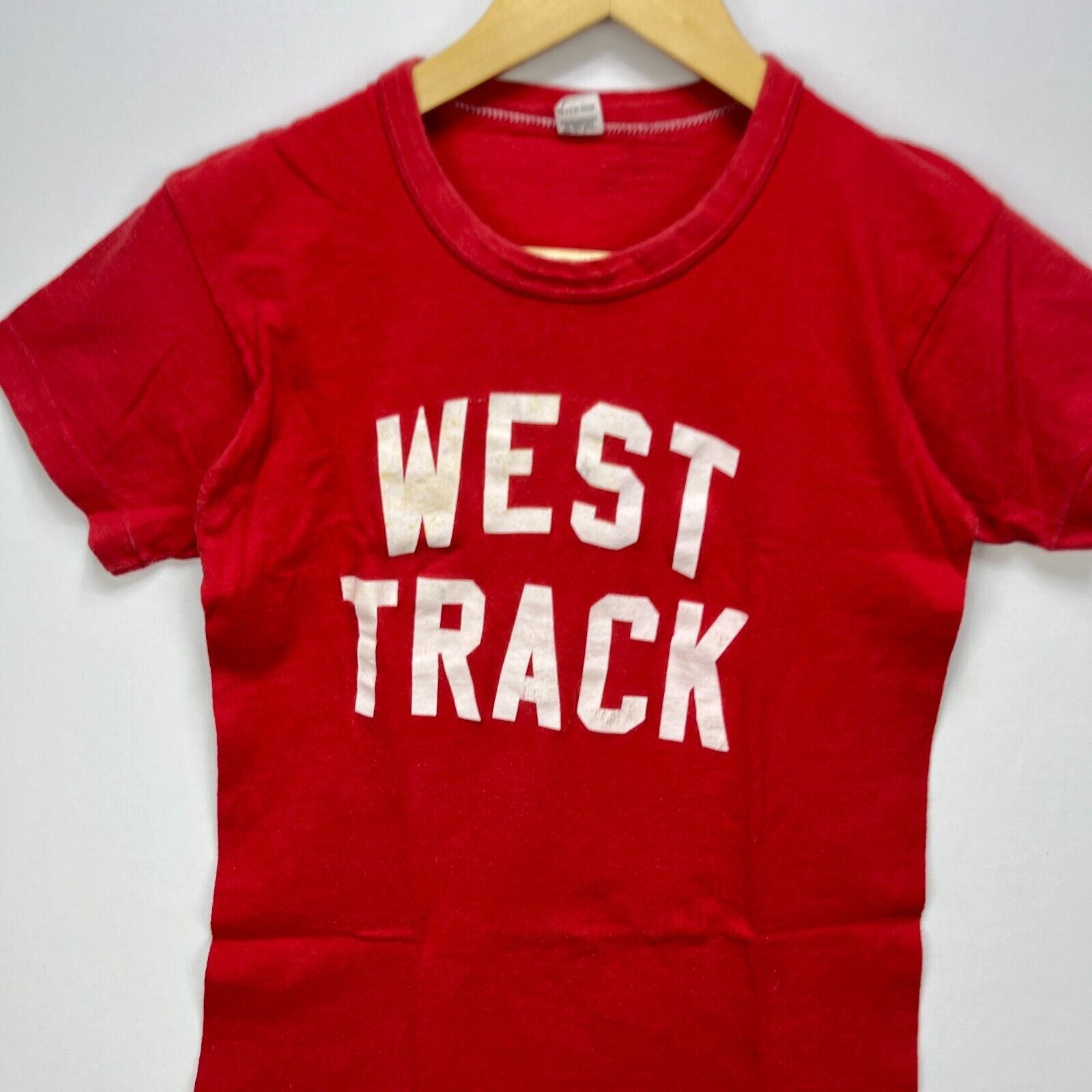 Russell Athletic × Vintage Vintage 60s Russell Athletic West Track T Shirt Medium Size US M / EU 48-50 / 2 - 2 Thumbnail