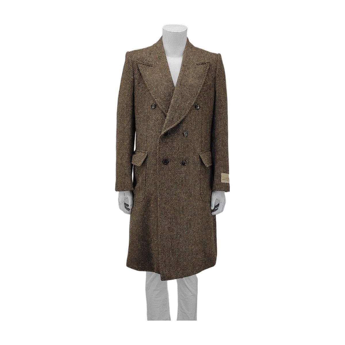 Gucci Gucci Herringbone Wool Heavy Coat EU 48 Size US M / EU 48-50 / 2 - 1 Thumbnail