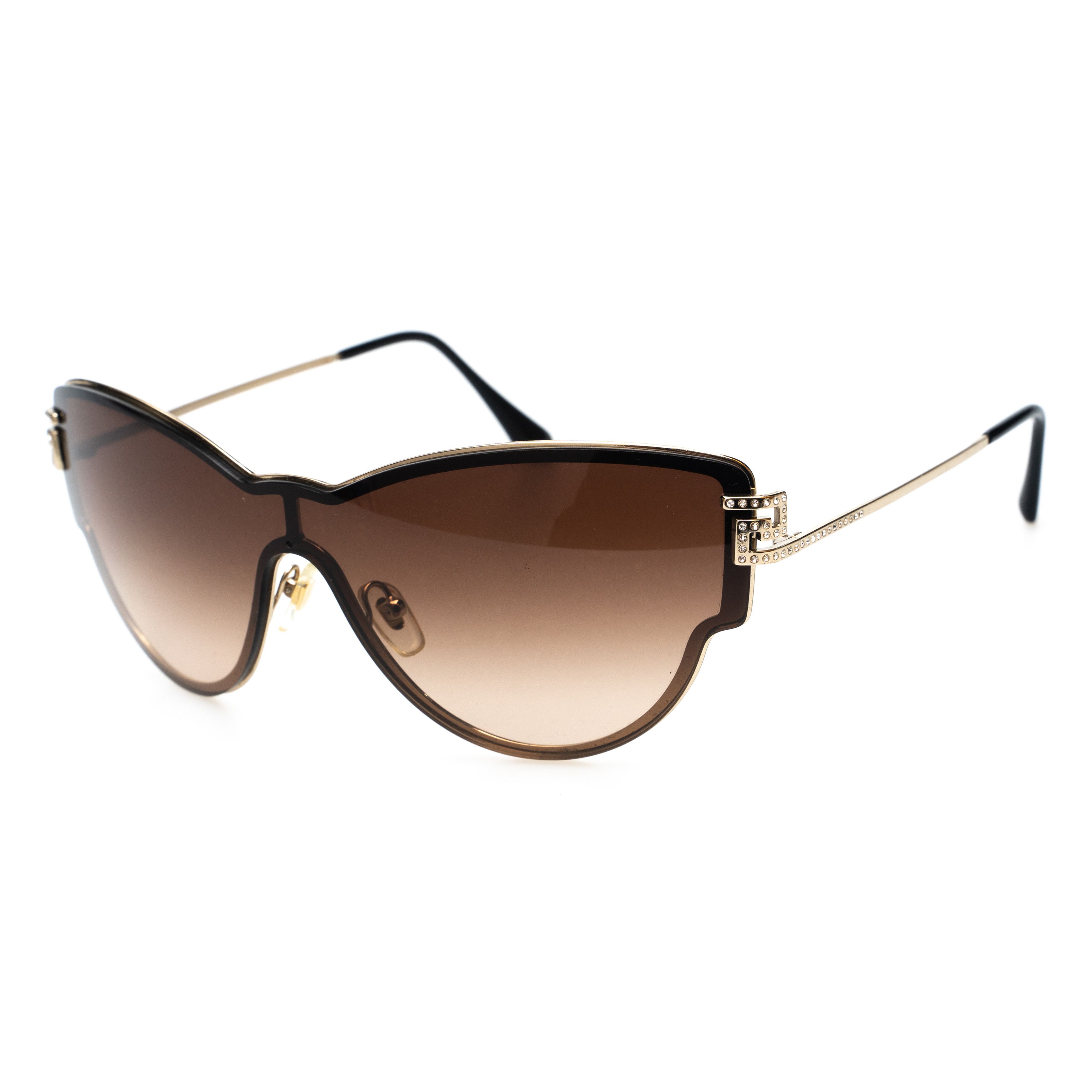 image of Versace Cat Eye Sunglasses in Gold, Women's