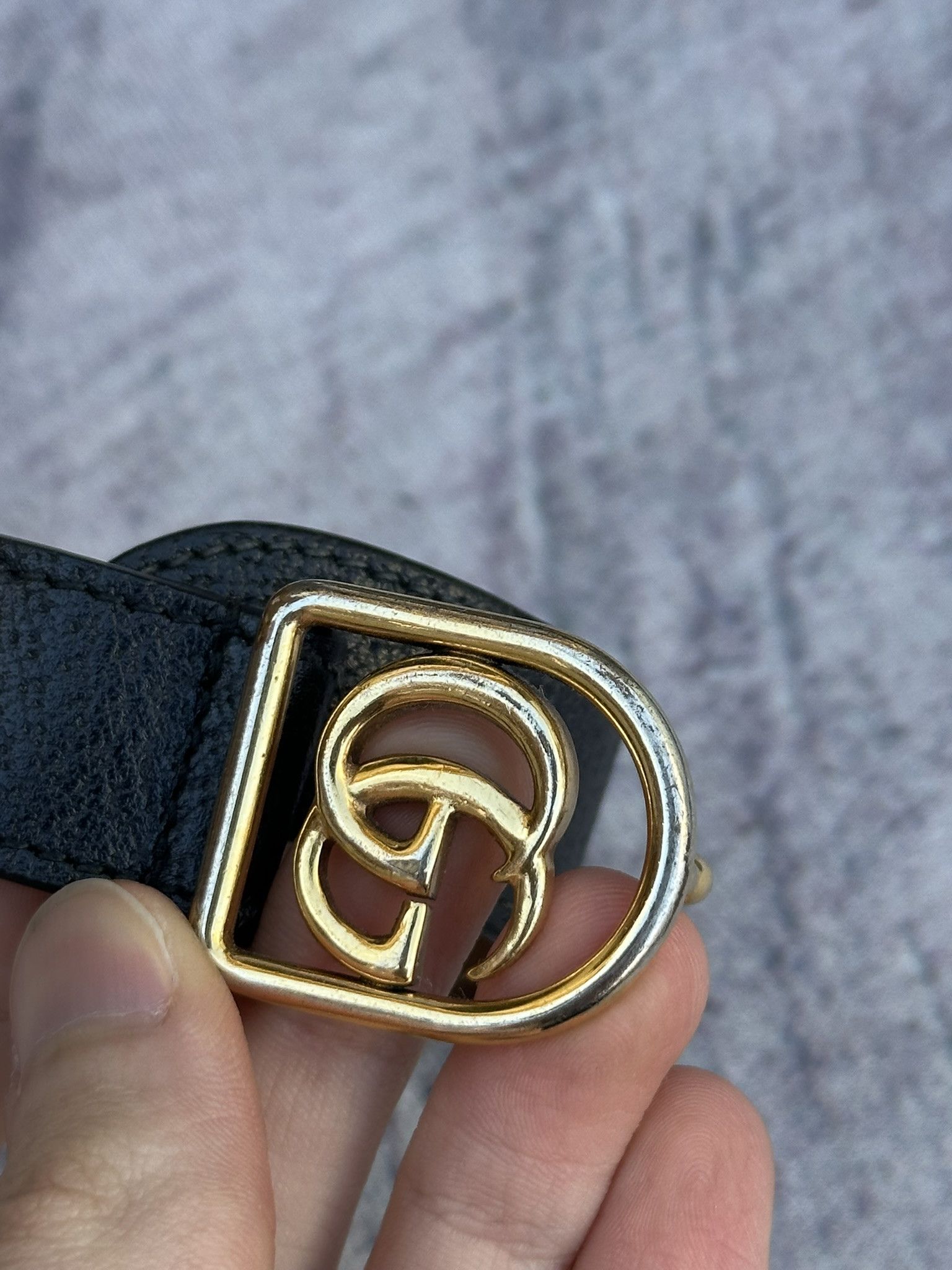 Gucci Gucci Bracelet Wrap GG Marmont Logo Black Leather Size ONE SIZE - 3 Thumbnail