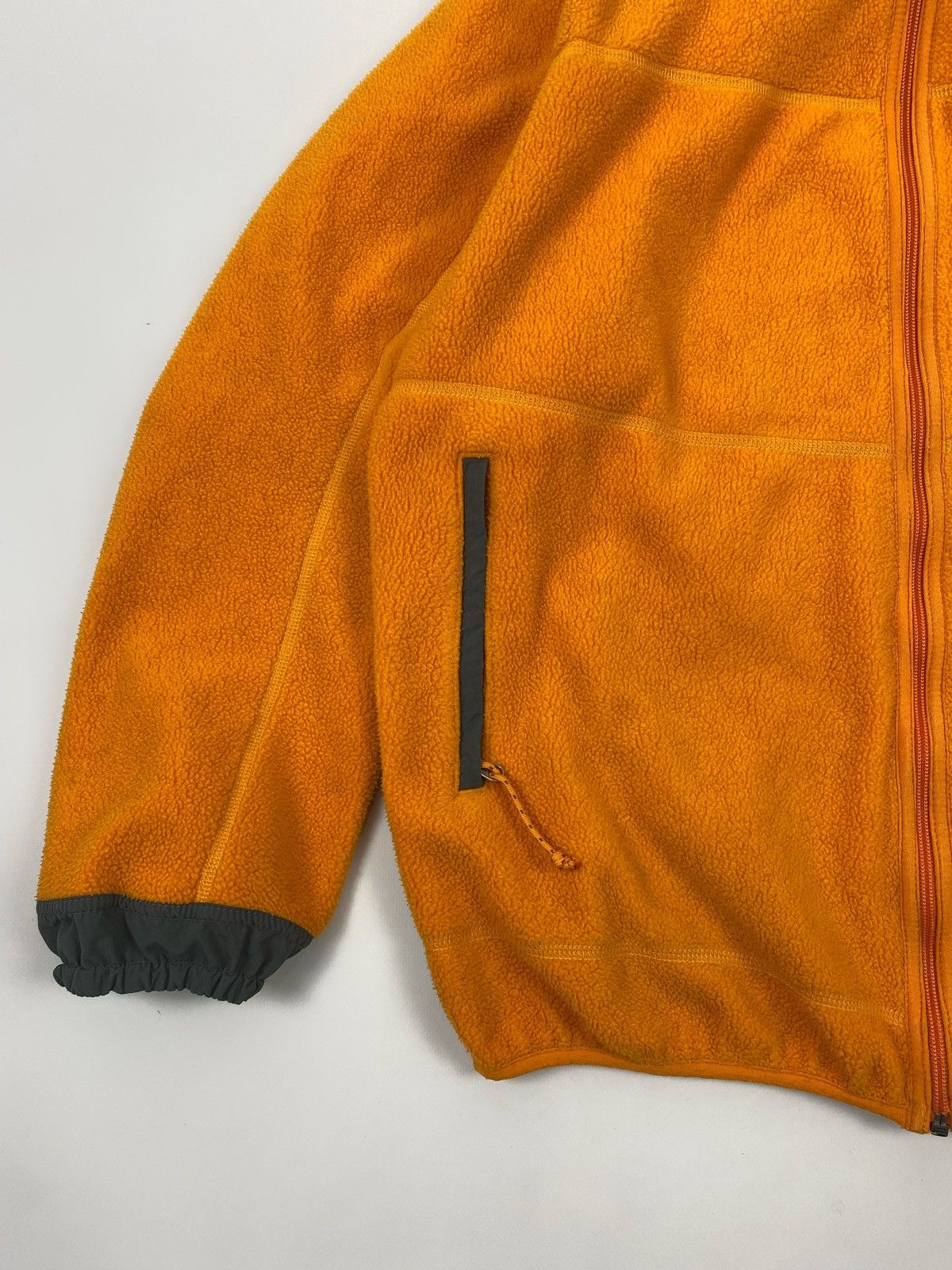 Patagonia 1990’s Vintage Patagonia Orange Full Zip Pile Fleece Jacket Size US XL / EU 56 / 4 - 4 Thumbnail