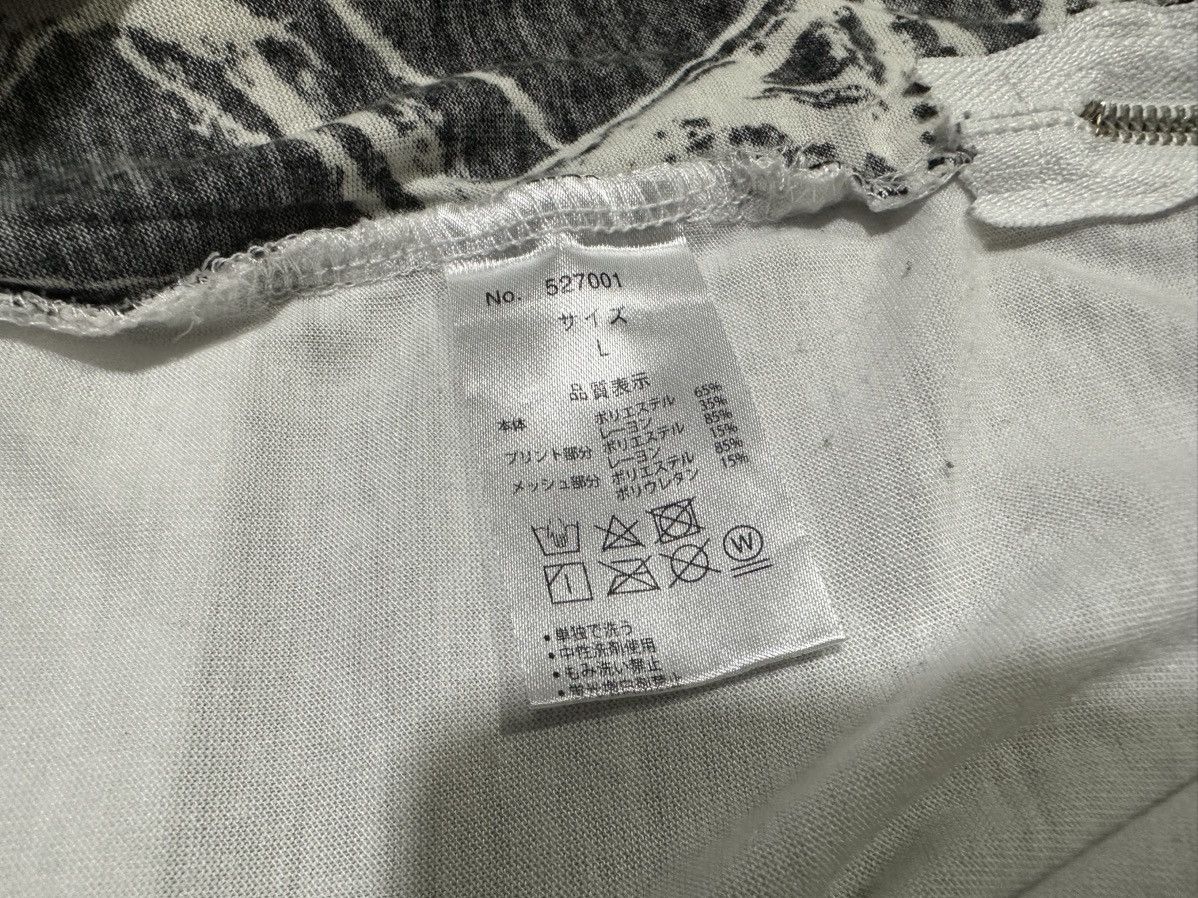semanticdesign 🔥Y2K Semantic Design Zipper Bondage Mesh Double Layer Shirt Size US L / EU 52-54 / 3 - 9 Thumbnail