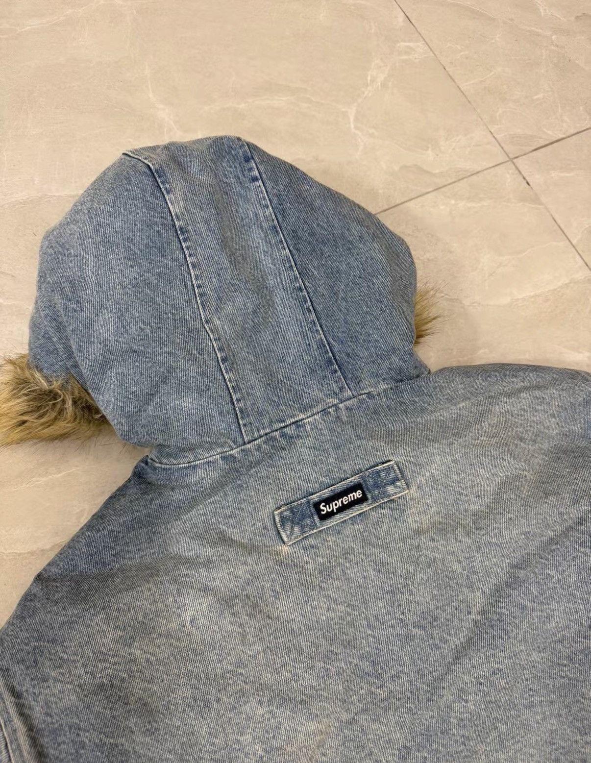 Supreme Supreme SS26 WEEK1 Faux Fur Hooded Work Jacket J34 Size US M / EU 48-50 / 2 - 8 Thumbnail