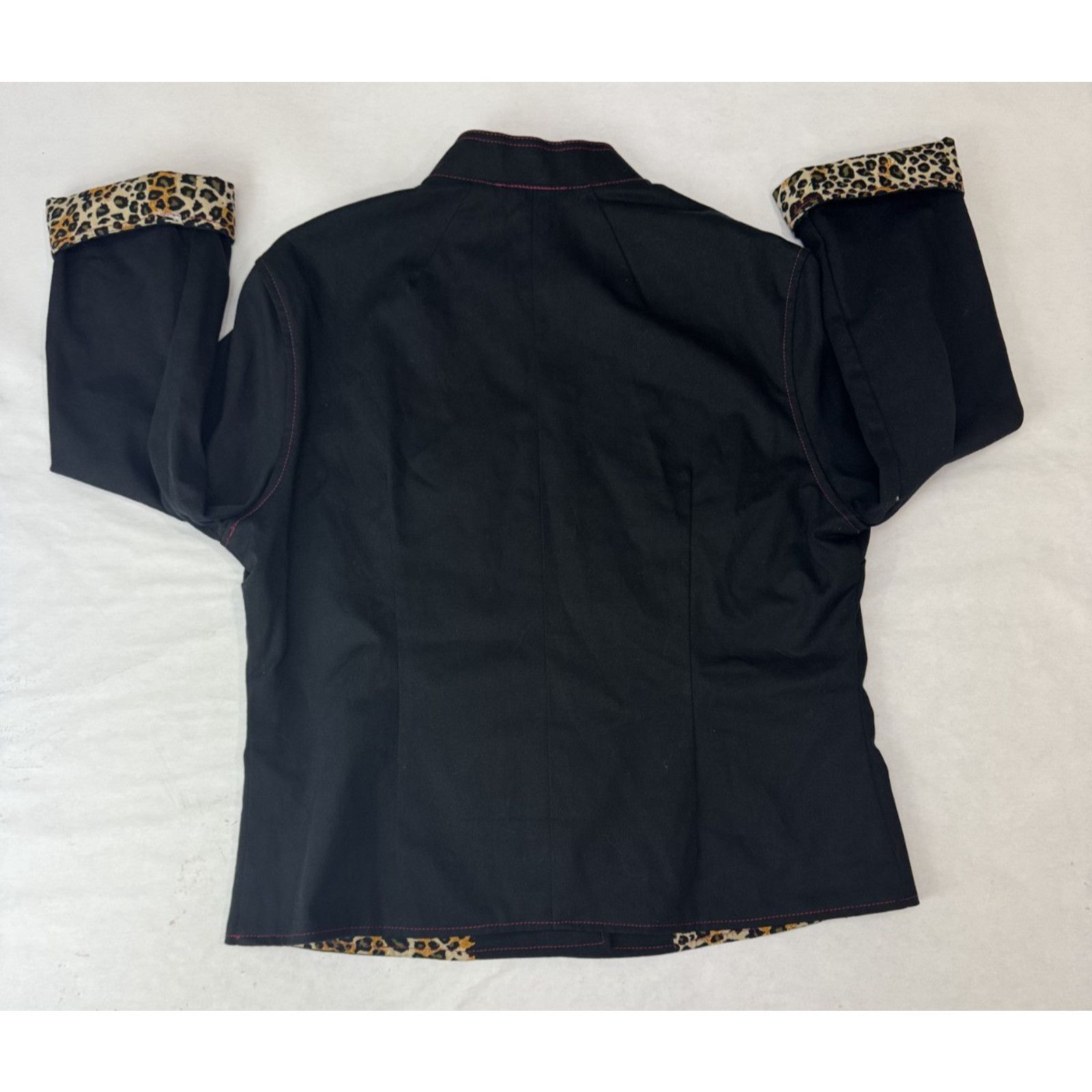 Other Vintage Vanity Collection Beaded Jacket Floral Leopard Small Size S / US 4 / IT 40 - 7 Thumbnail