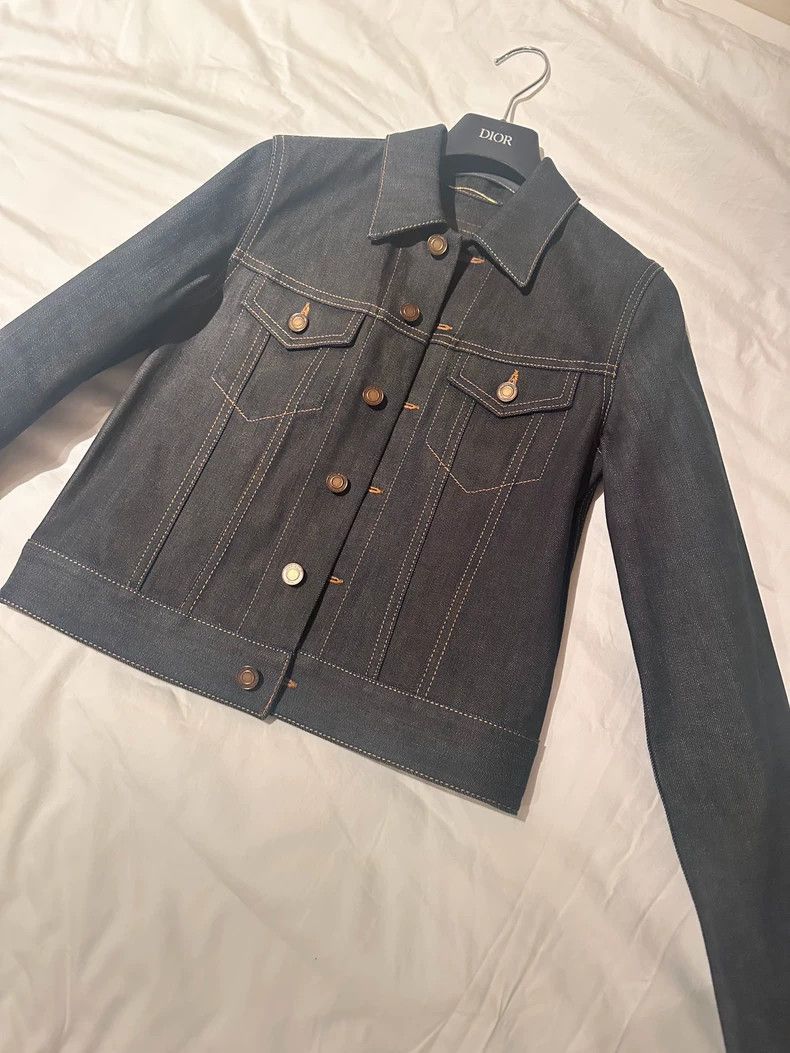 Saint Laurent Paris Make an old denim jacket-2506