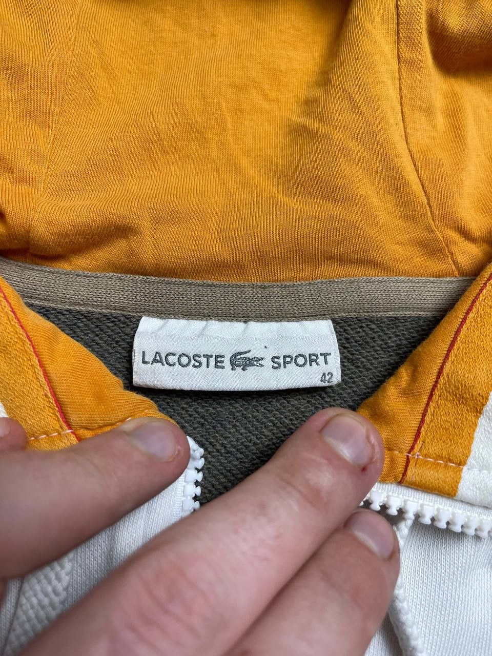 Lacoste Lacoste zip hoodie size 42 Size US M / EU 48-50 / 2 - 5 Thumbnail