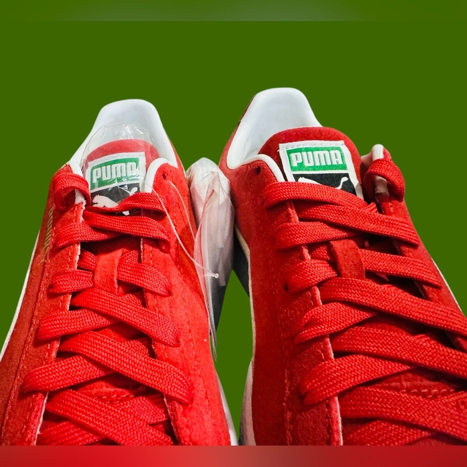 Puma Puma Suede Vintage High Risk Red Shoes Size US 9.5 / EU 42-43 - 5 Thumbnail