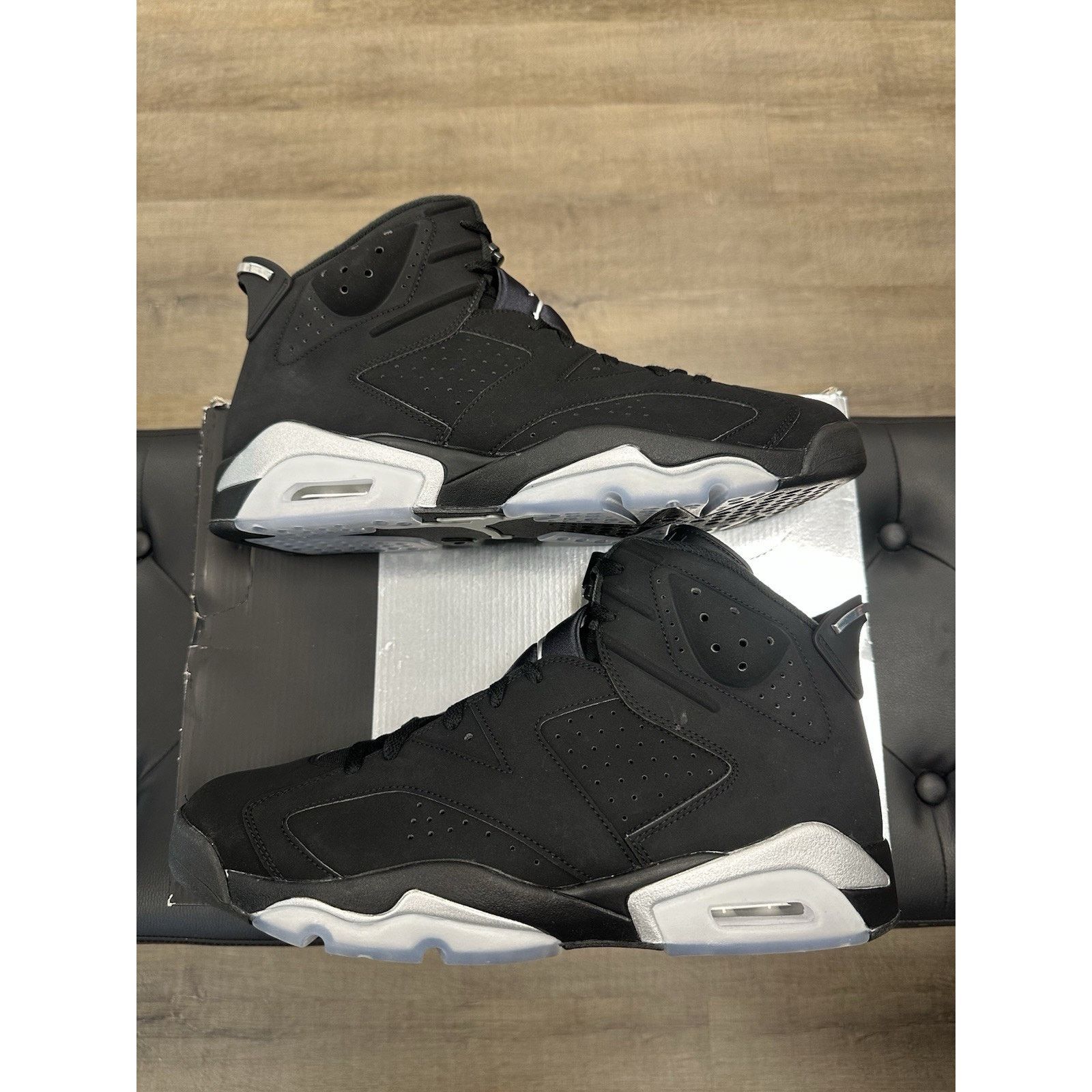 Jordan Brand Size 13 - Jordan 6 Retro Mid Chrome Size US 13 / EU 46 - 2 Thumbnail