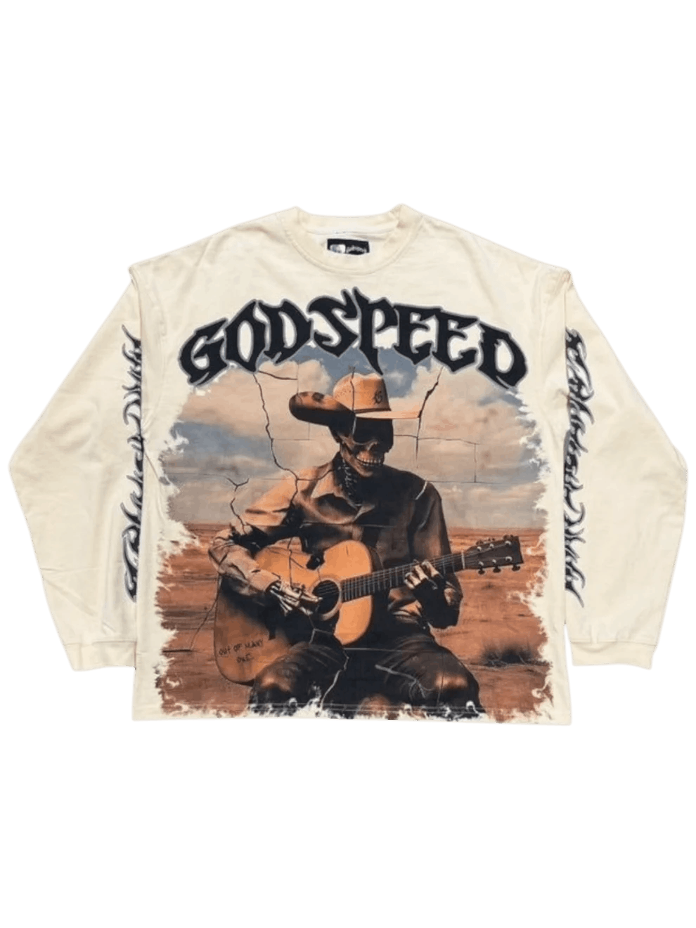 Godspeed Godspeed 'Virtuoso' Bone LS Tee Size US XL / EU 56 / 4 - 1 Thumbnail