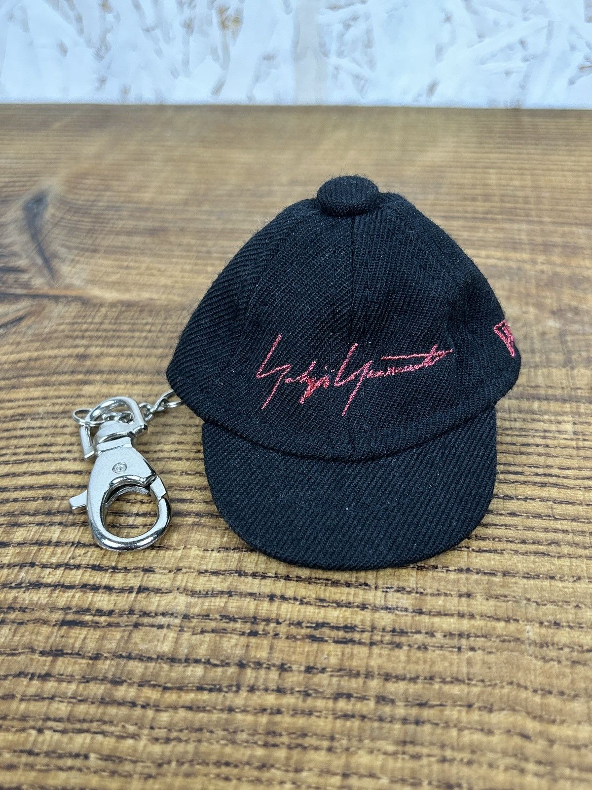 Yohji Yamamoto x New Era Cap Keychain Bag Charm Black